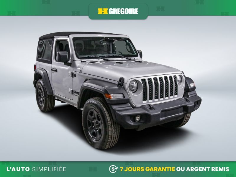 2024 Jeep Wrangler Sport AWD AUTO A/C TOIT CAM RECUL BLUETOOTH