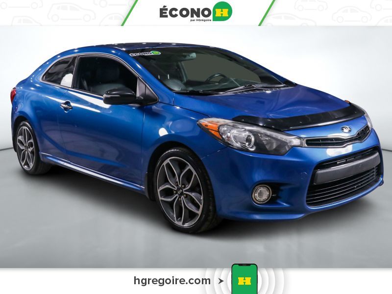 2014 Kia Forte SX CUIR GR ÉLEC A/C BLUETOOTH MAGS