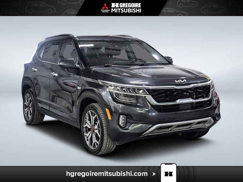 2023 Kia Seltos SX Turbo Cuir Toit Caméra Mags Carplay