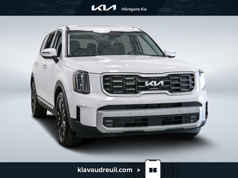 2023 Kia Telluride SX*** CUIR/ GPS/ BANC CHAFFANT/ VITRE TEINTER***
