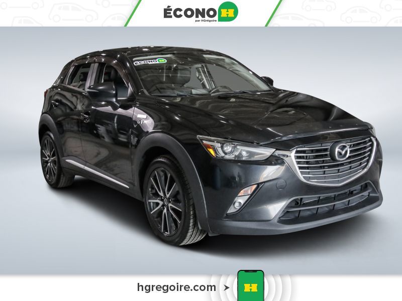 2018 Mazda CX-3 GT CUIR TOIT BLUETOOTH CAMÉRA MAGS