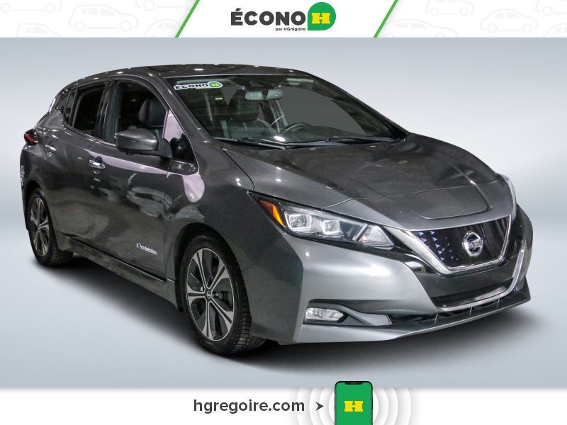 2018 Nissan Leaf SL AUTO A/C CUIR NAV MAGS CAM RECUL BLUETOOTH