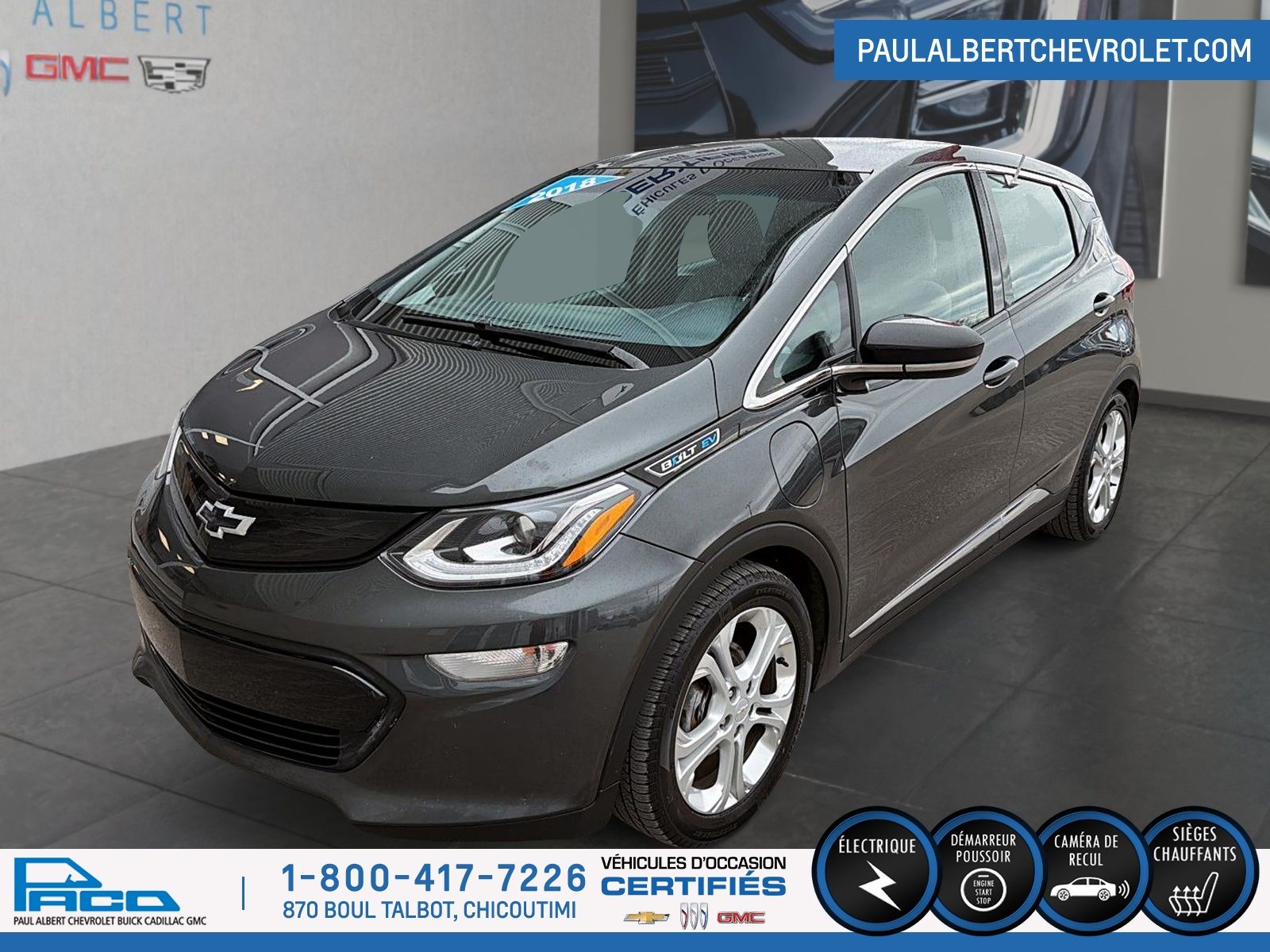 2018 Chevrolet Bolt EV 5DR WGN LT