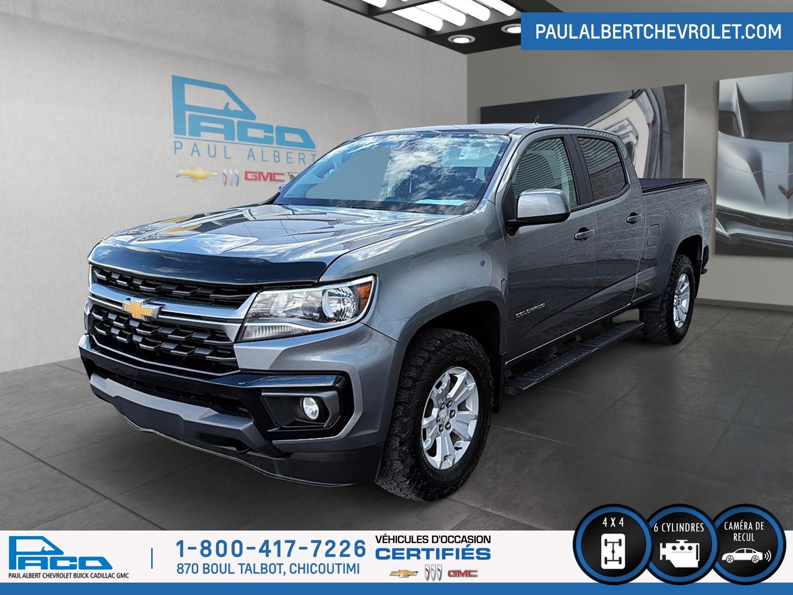 Photo 2022 Chevrolet COLORADO CABINE, LWB 4WD CREW CAB 128 LT #1