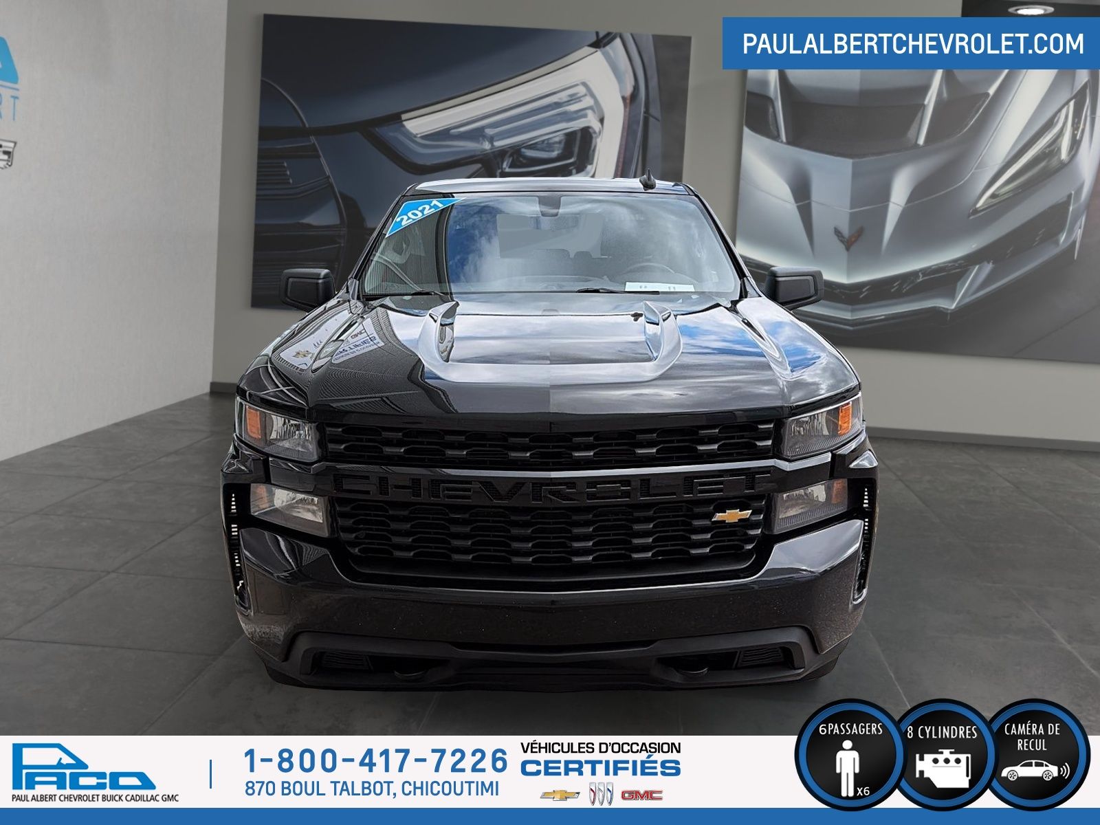 Photo 2021 Chevrolet SILVERADO 1500 4WD CREW 157 #2