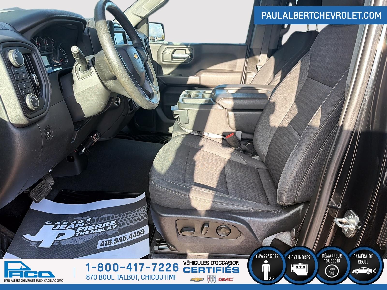 Photo Chevrolet SILVERADO 1500 4WD CREW CAB 147 CUSTOM 2022 #8