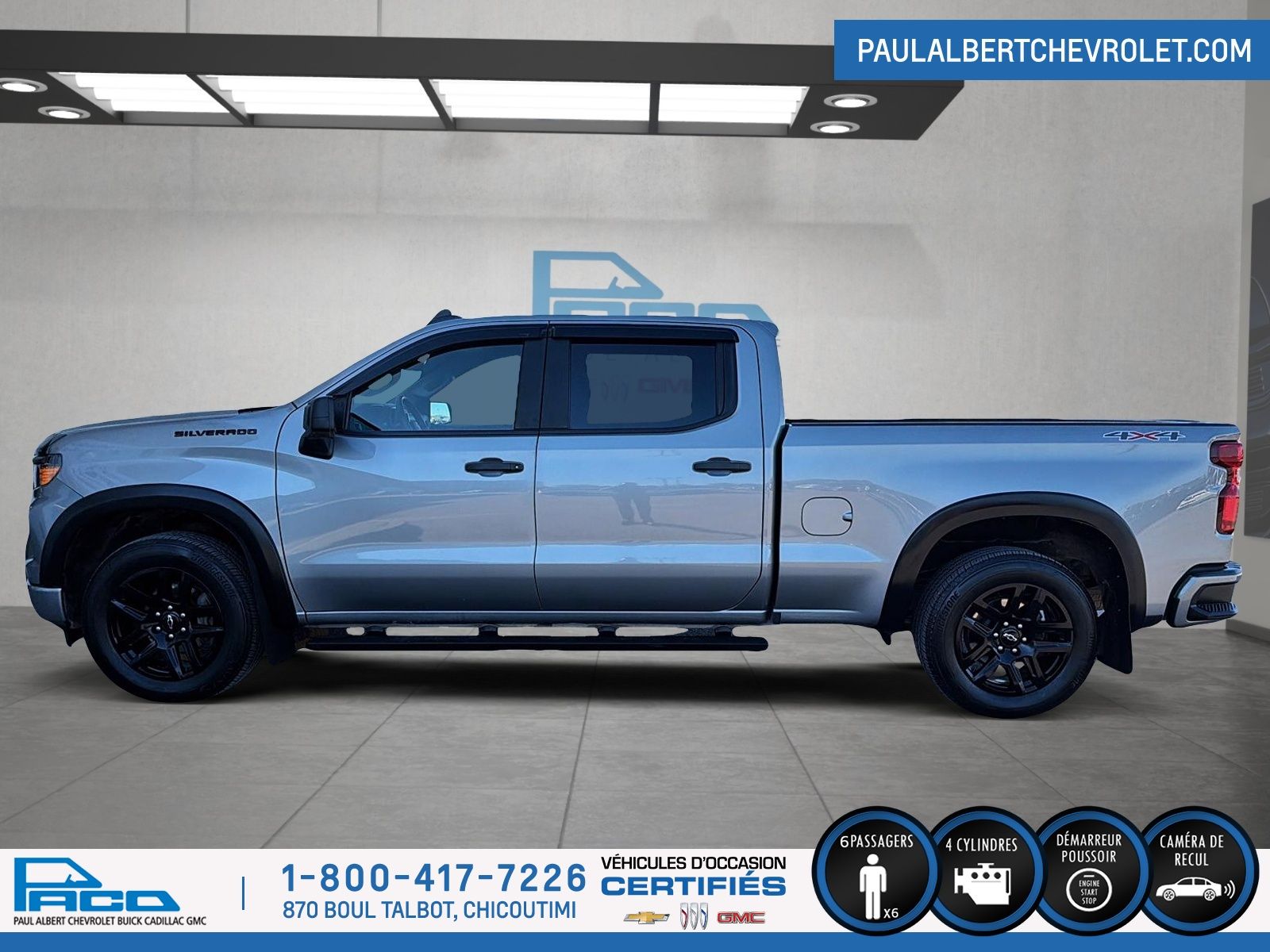 Photo Chevrolet SILVERADO 1500 4WD CREW CAB 147 CU 2023 #3