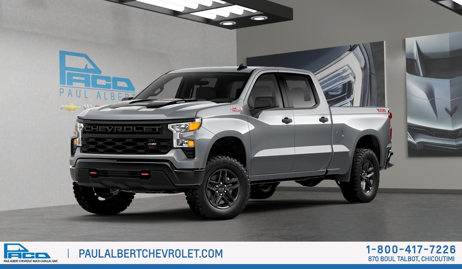 Photo Chevrolet Silverado 1500 Custom Trail Boss 2026 #3