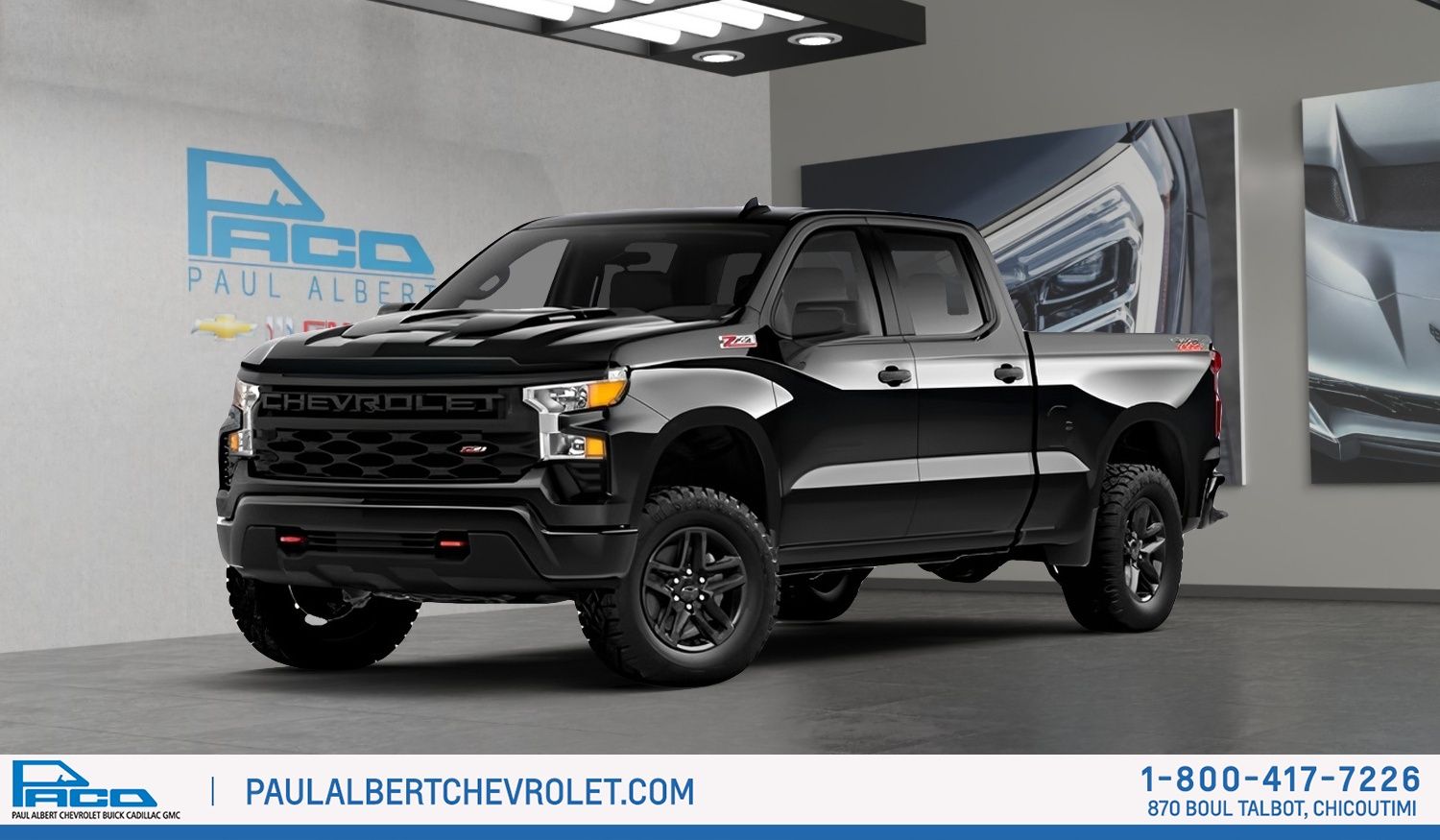Photo Chevrolet Silverado 1500 Custom Trail Boss 2026 #3