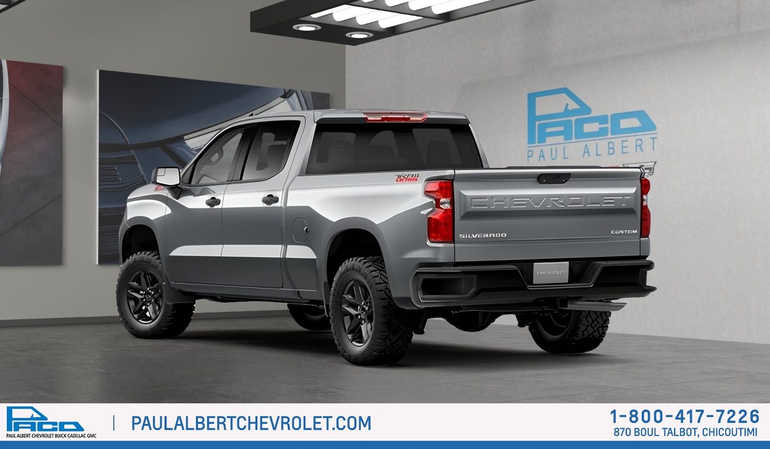 Photo Chevrolet Silverado 1500 Custom Trail Boss 2026 #2