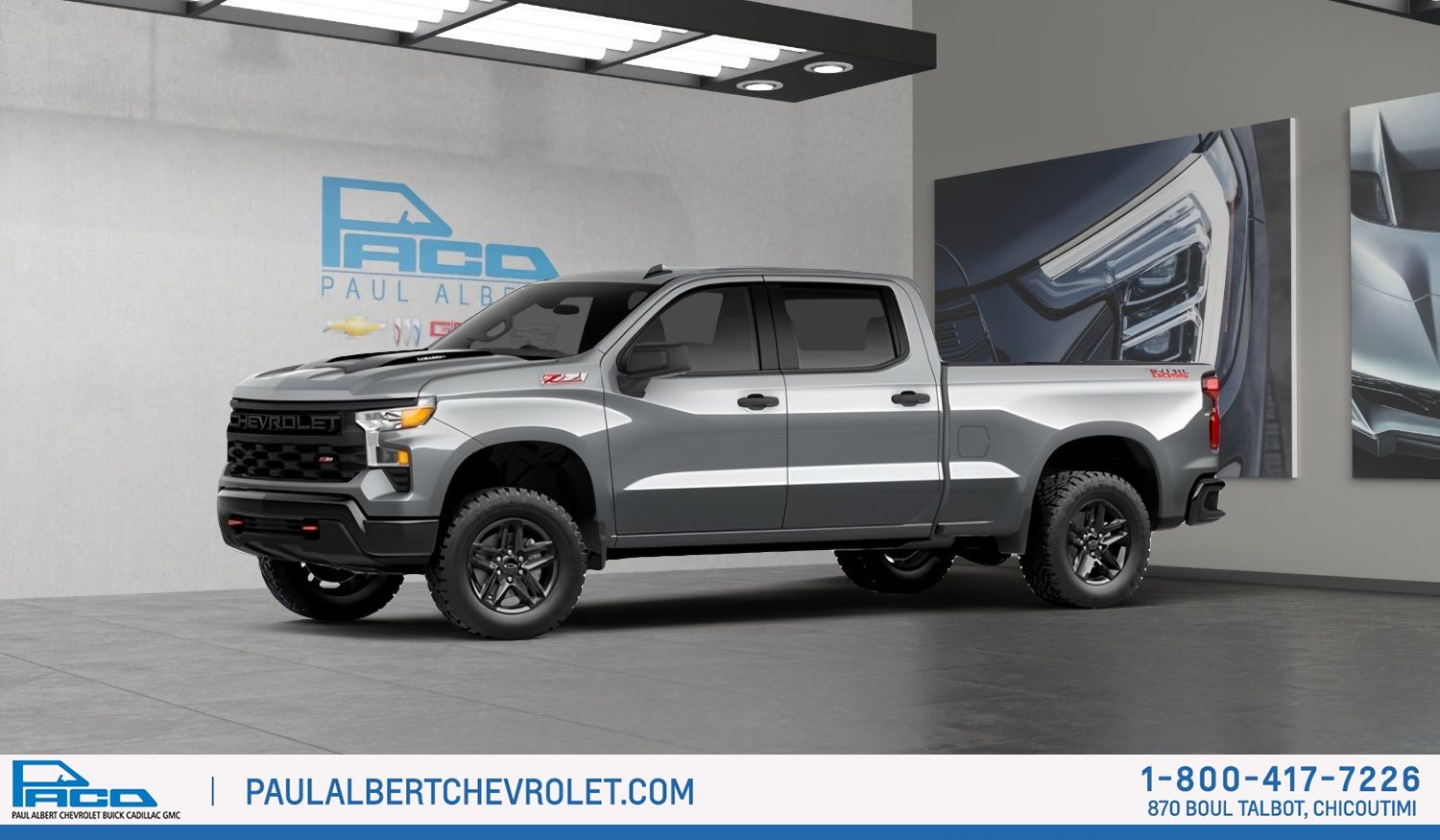 Photo Chevrolet Silverado 1500 Custom Trail Boss 2026 #1