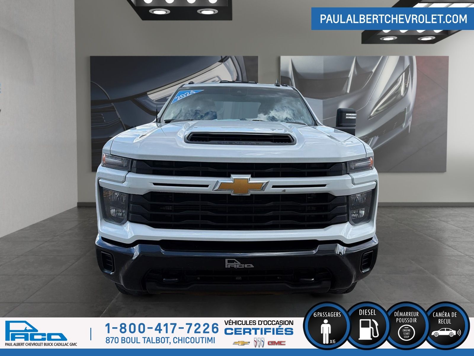 Photo 2024 Chevrolet SILVERADO 2500H 4WD CREW CAB 159 CUSTOM #2