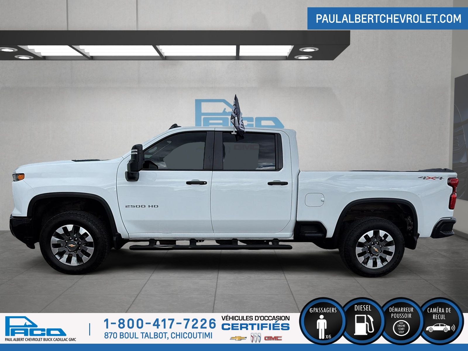 Photo 2024 Chevrolet SILVERADO 2500H 4WD CREW CAB 159 CUSTOM #5