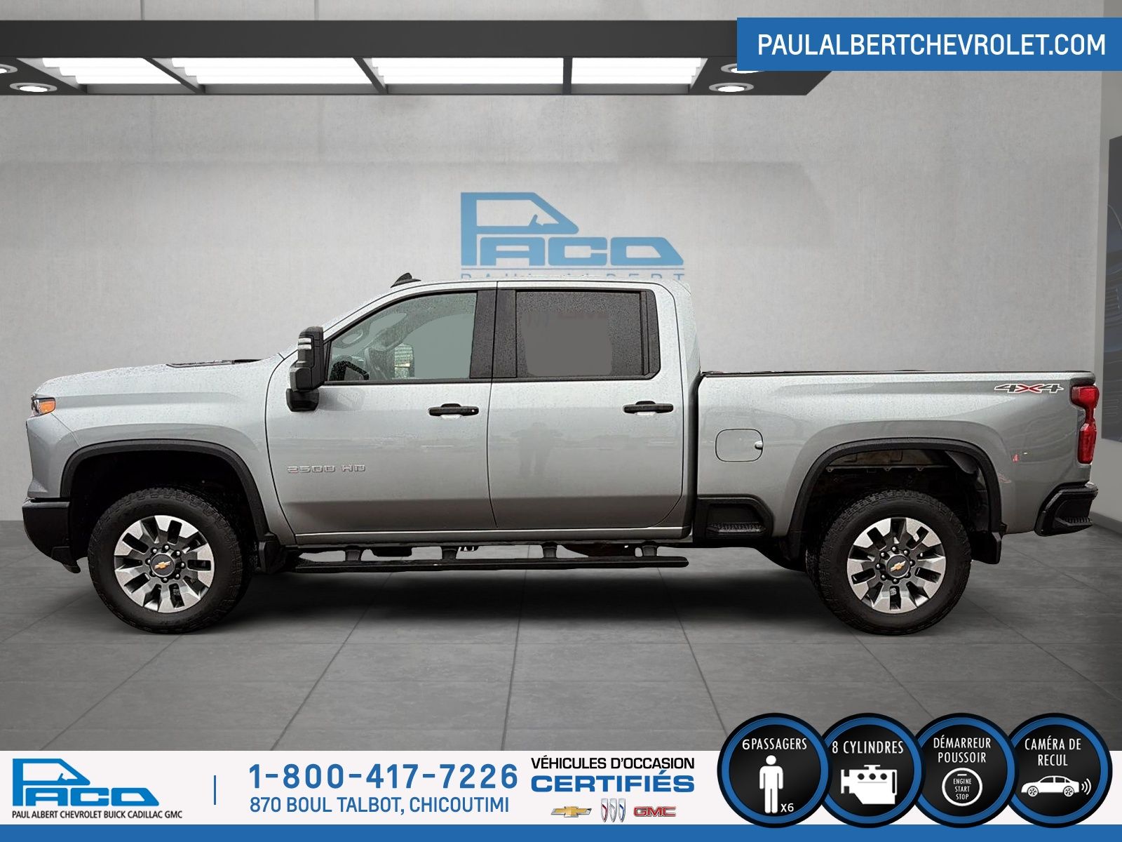Photo Chevrolet SILVERADO 2500H 4WD CREW CAB 159 CU 2024 #3