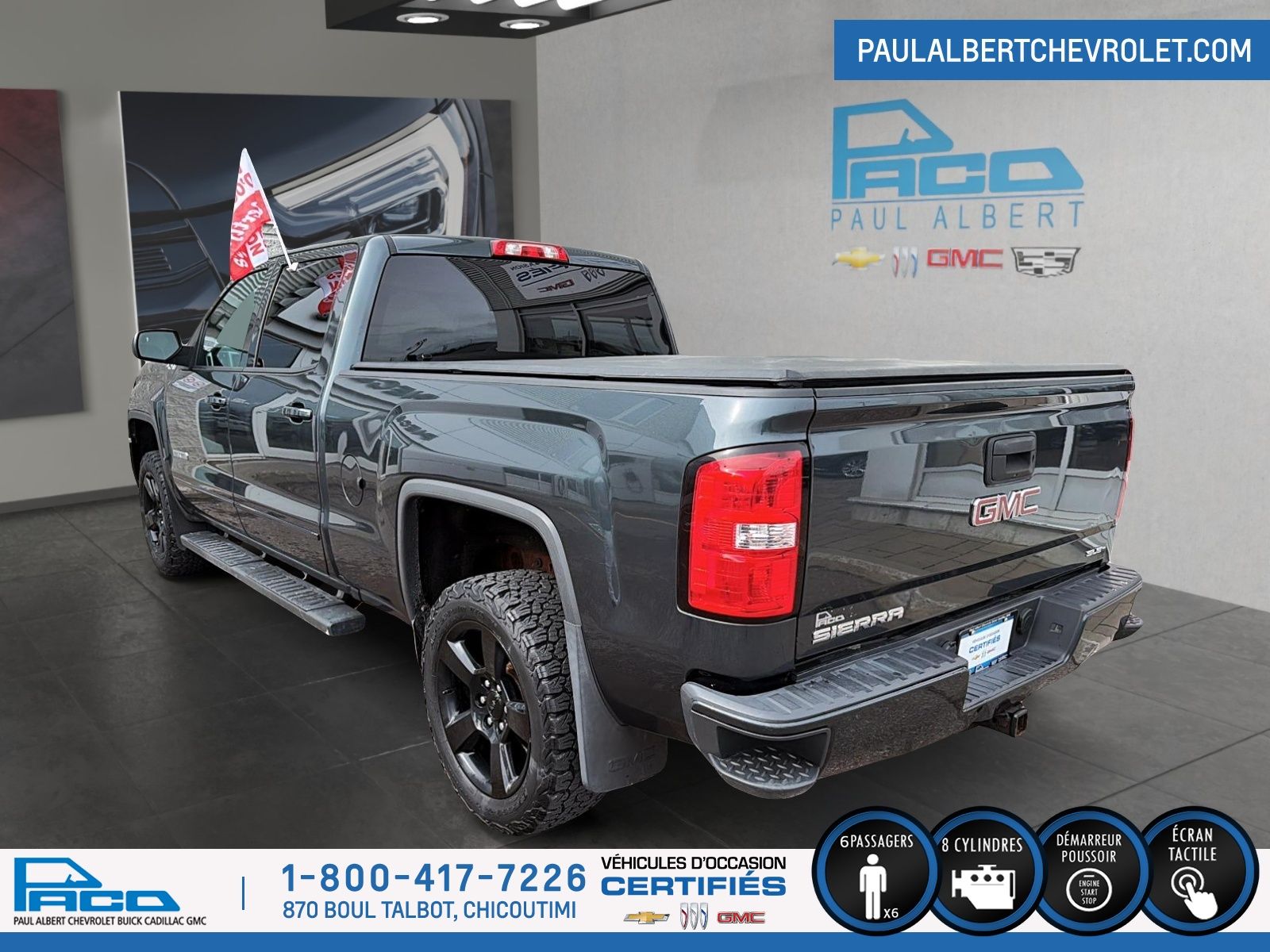 Photo GMC SIERRA 1500 4WD CREW CAB 143.5 2018 #4