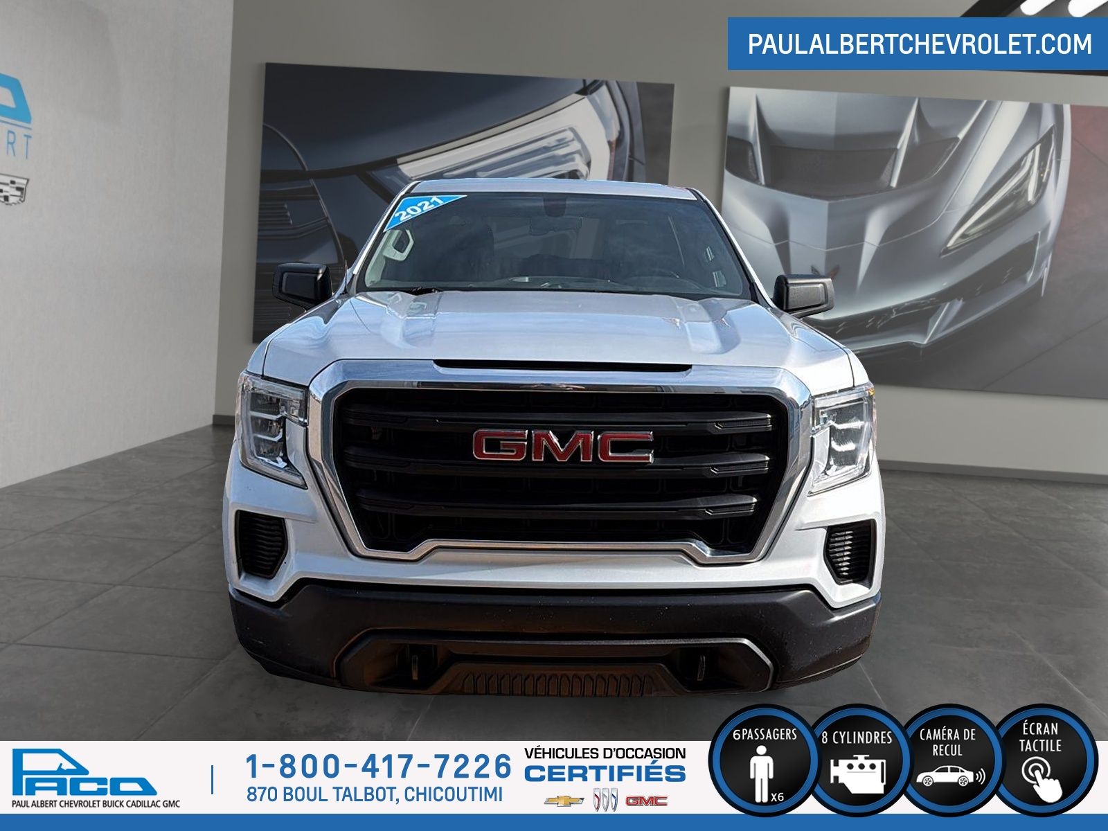 Photo 2021 GMC SIERRA 1500 4WD CREW CAB 147 #2