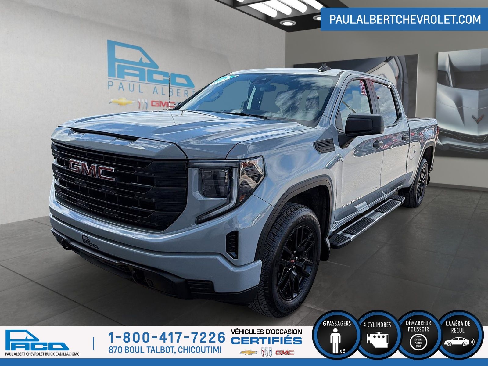 2024 GMC SIERRA 1500 4WD CREW CAB 147 PRO