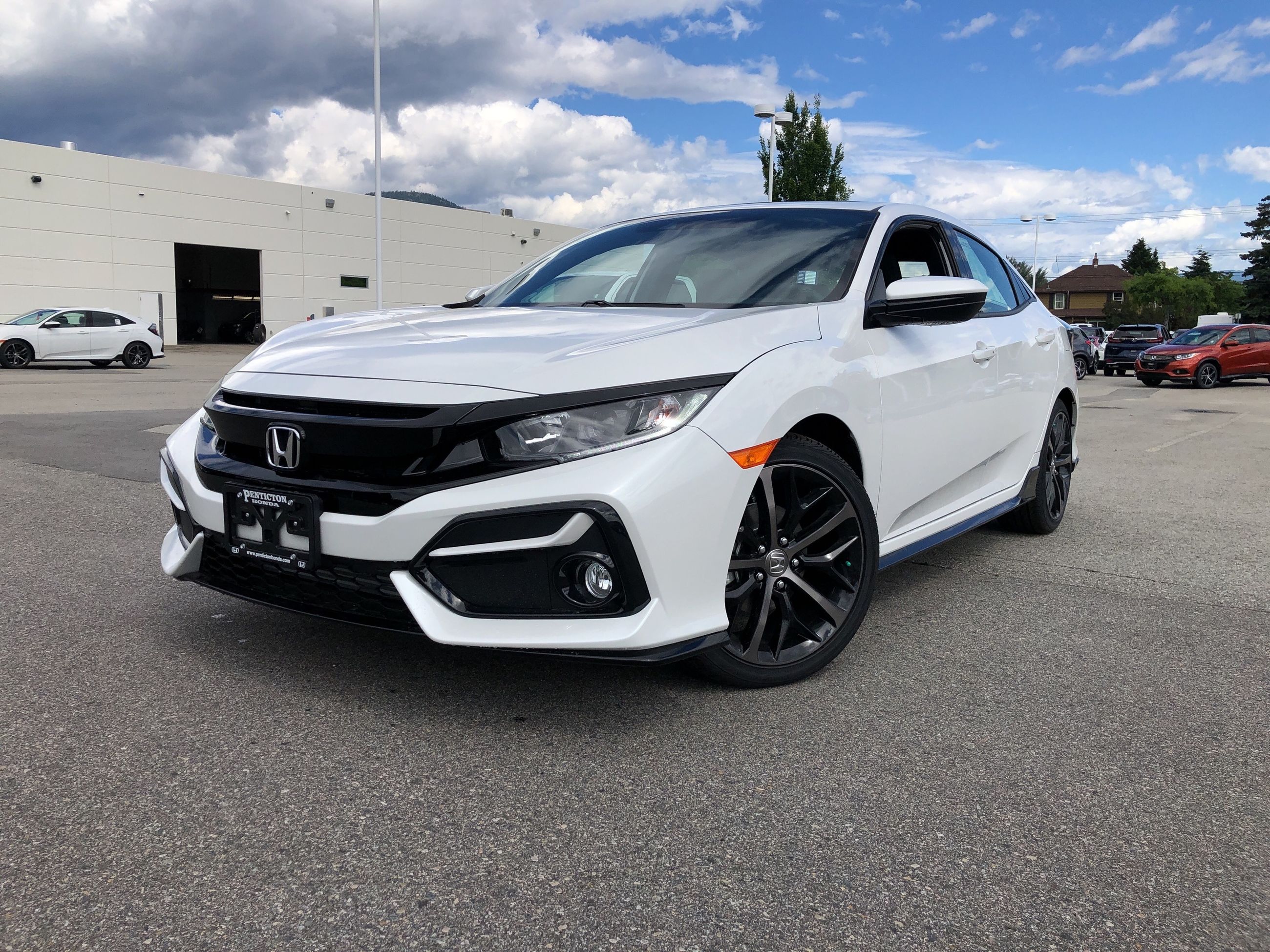 Penticton Honda | 2020 Civic Hatchback Sport 6MT - #H20129