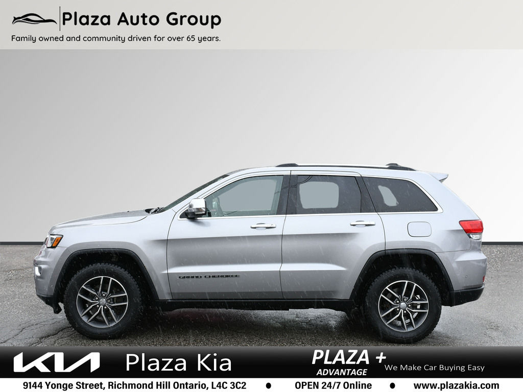 2018 Jeep Grand Cherokee Limited 4X4|LEATHER|PANO ROOF|8 INCH DISPLAY|