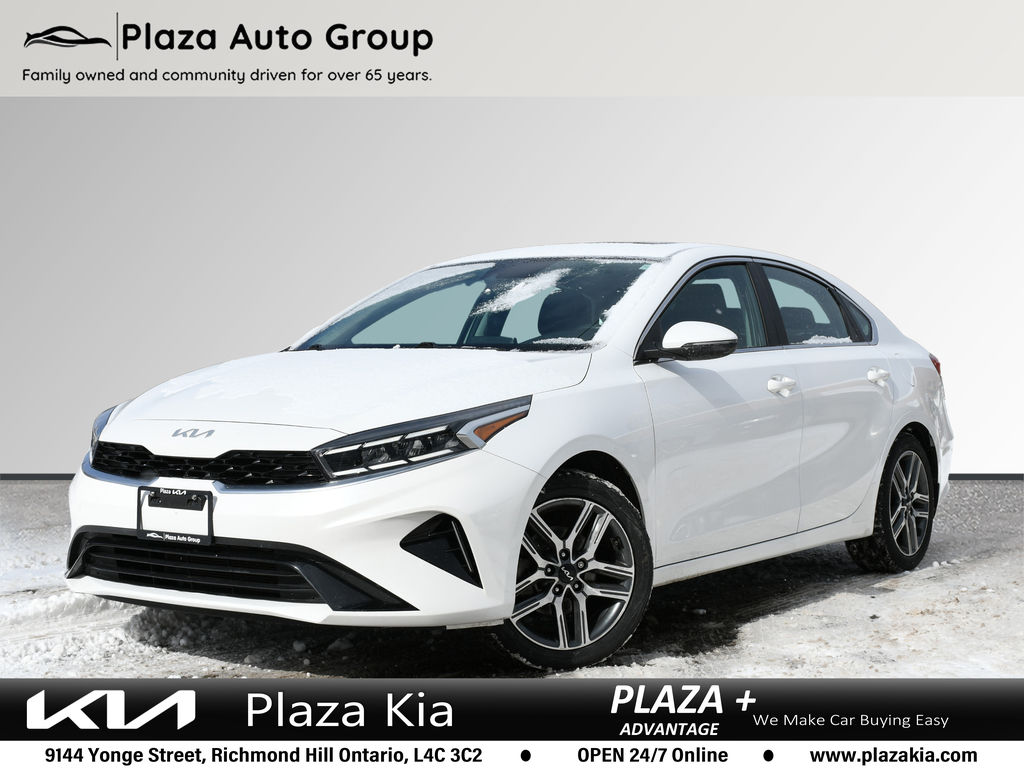 2022 Kia Forte EX+ |Carplay|Sunroof|Blind Spot Assist|