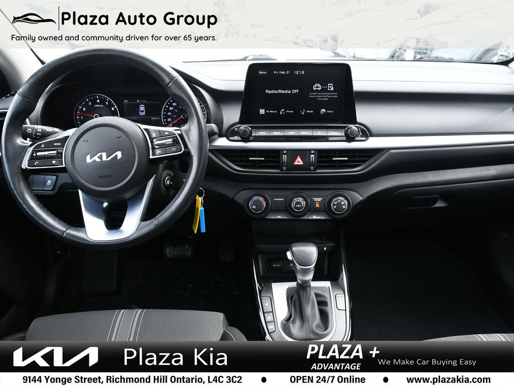 2022 Kia Forte EX+ |Carplay|Sunroof|Blind Spot Assist|