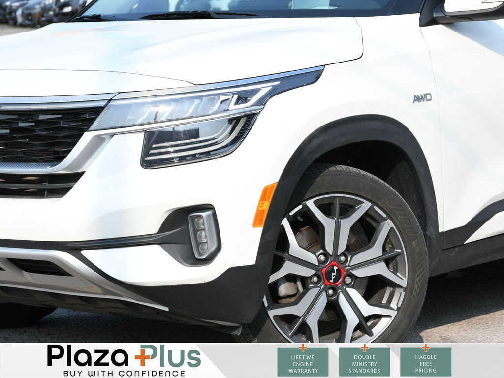 2022 Kia Seltos SX Turbo CPO | NAVI | Low Mileage | Power Tailgate | Backup Camera