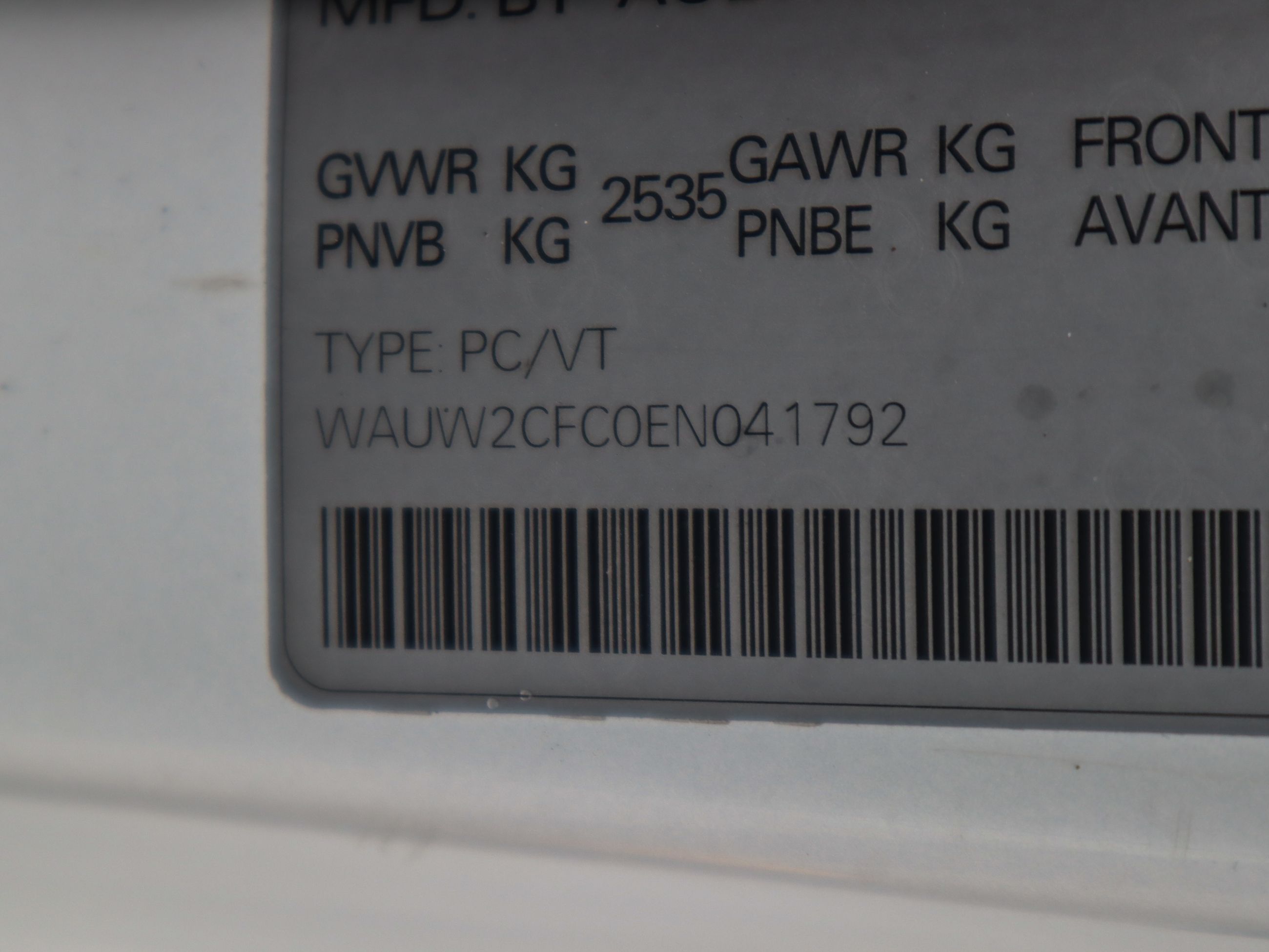 2014 Audi S7 in Vancouver, British Columbia