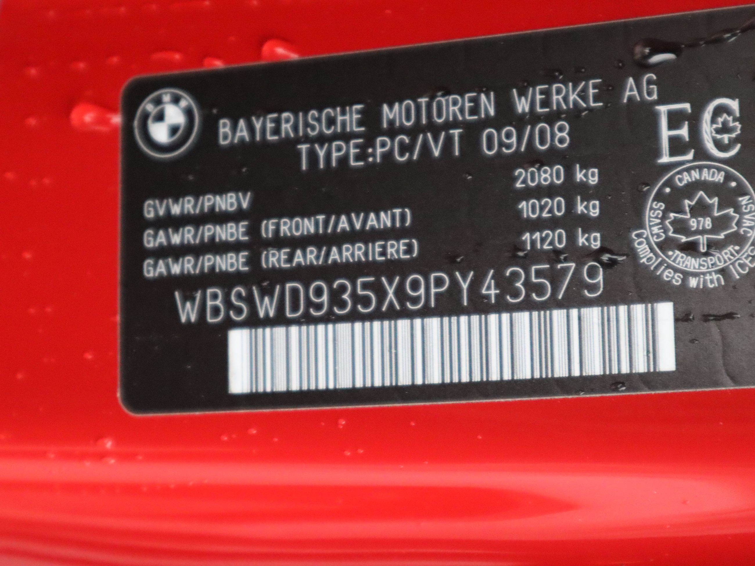 2009 BMW M3 in Vancouver, British Columbia