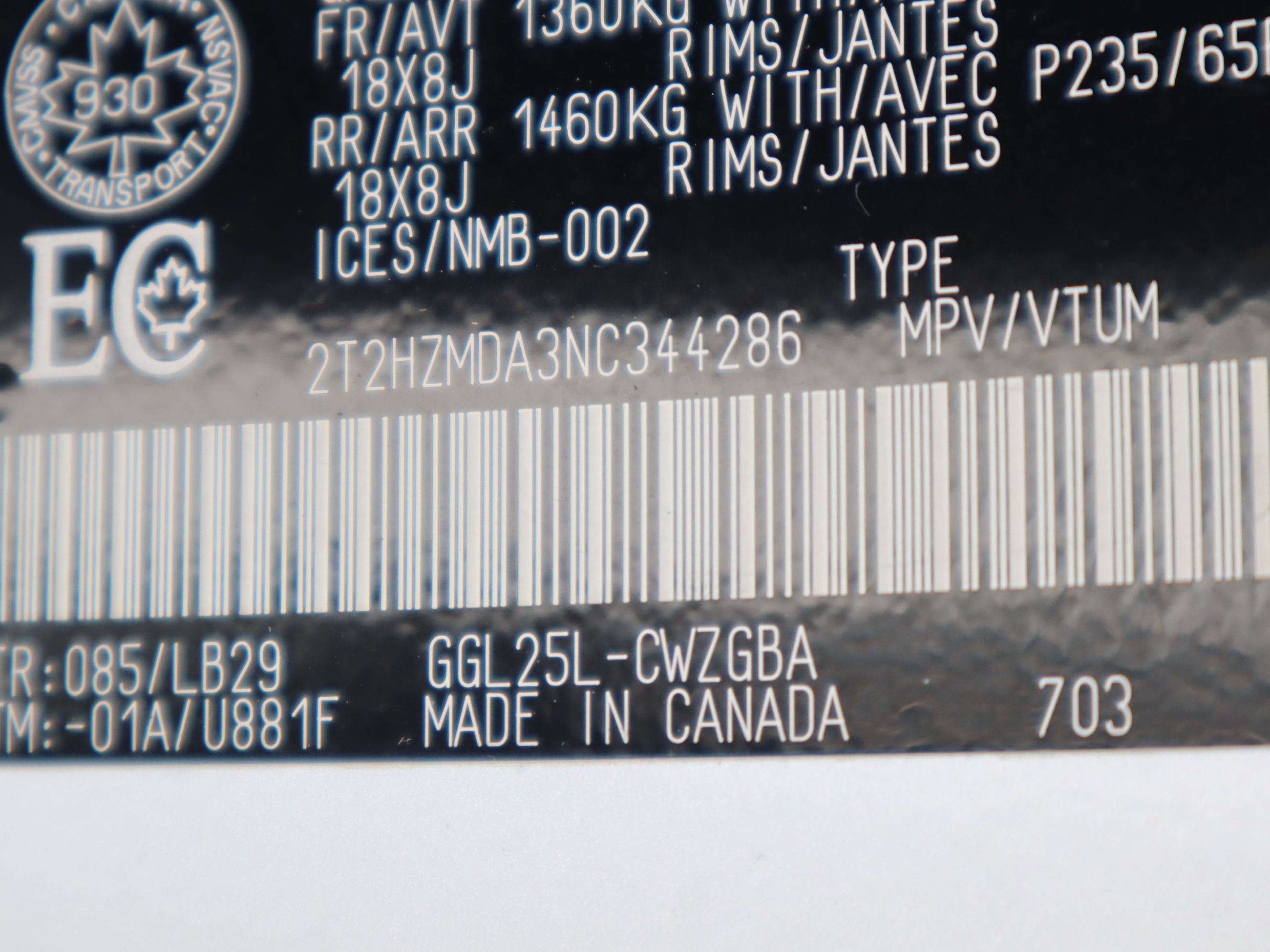 2022 Lexus RX in Vancouver, British Columbia