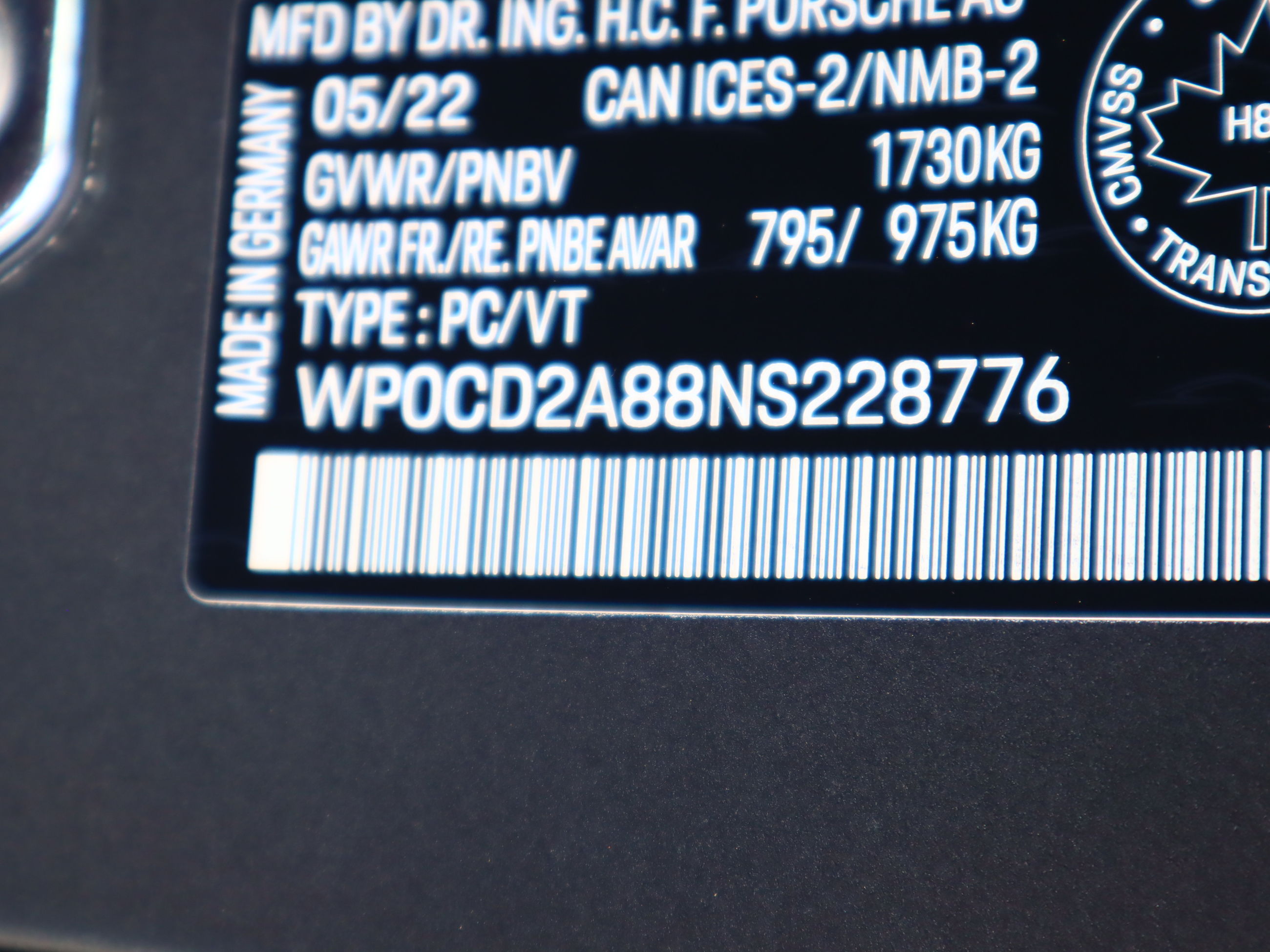 2022 Porsche 718 Boxster in Vancouver, British Columbia