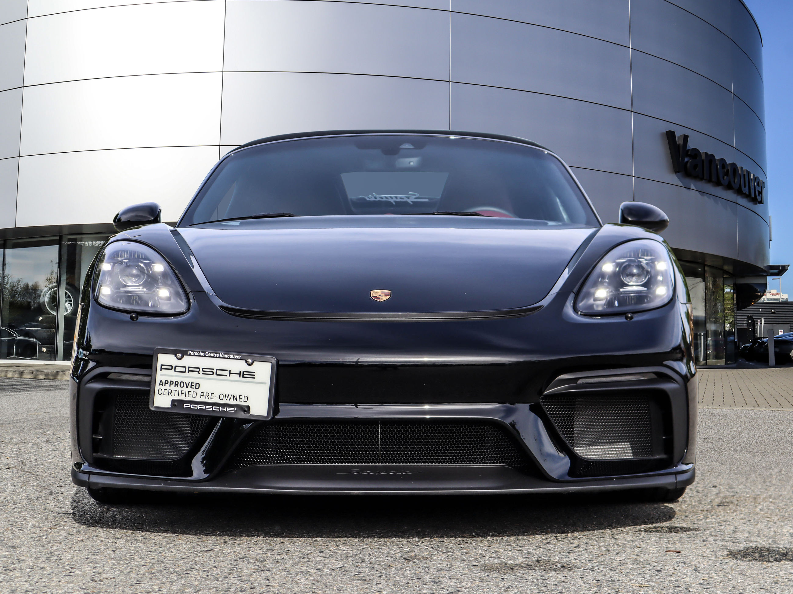 Porsche 718 Spyder  2021 à Vancouver, Colombie-Britannique