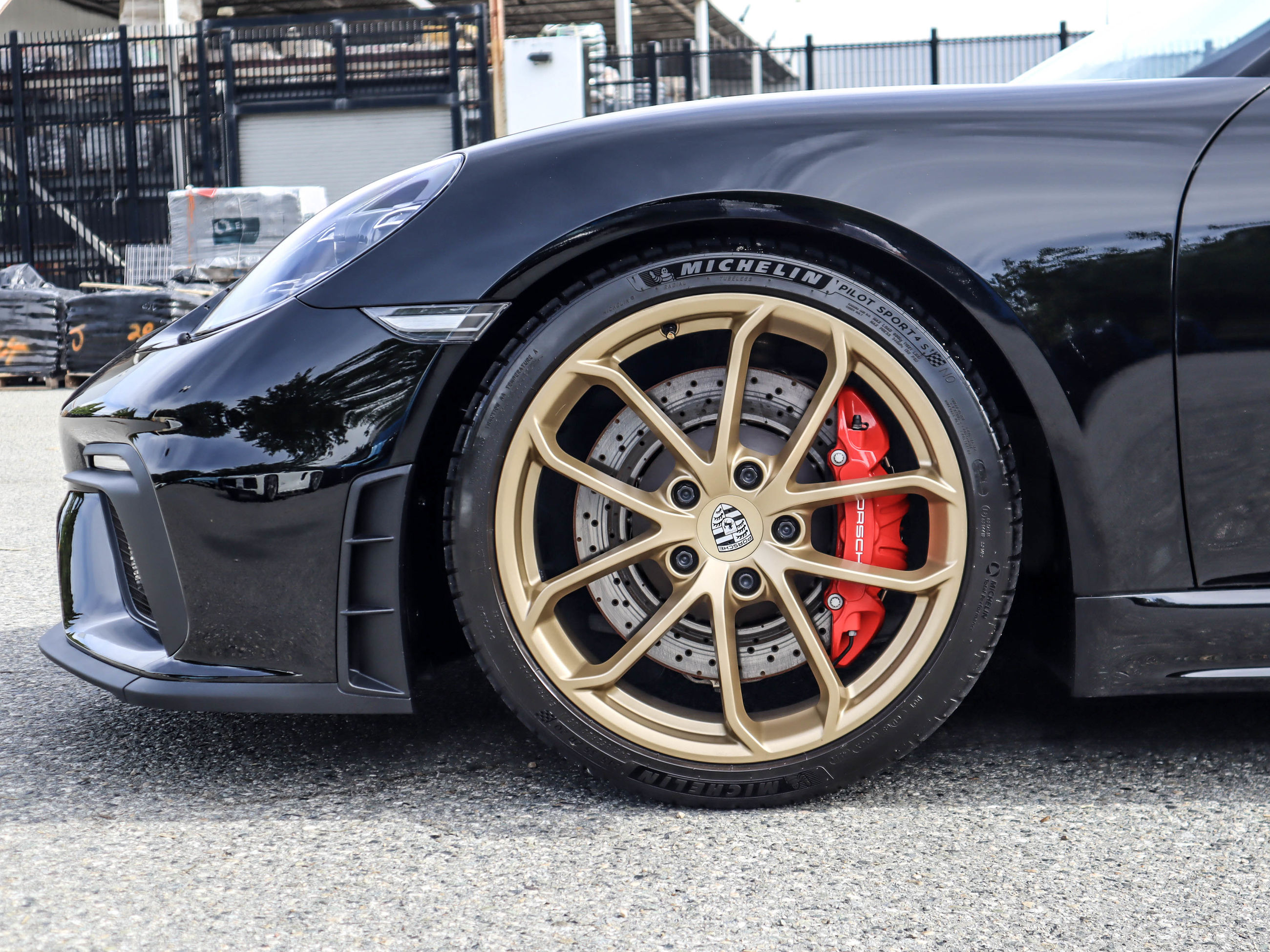 Porsche 718 Spyder  2021 à Vancouver, Colombie-Britannique