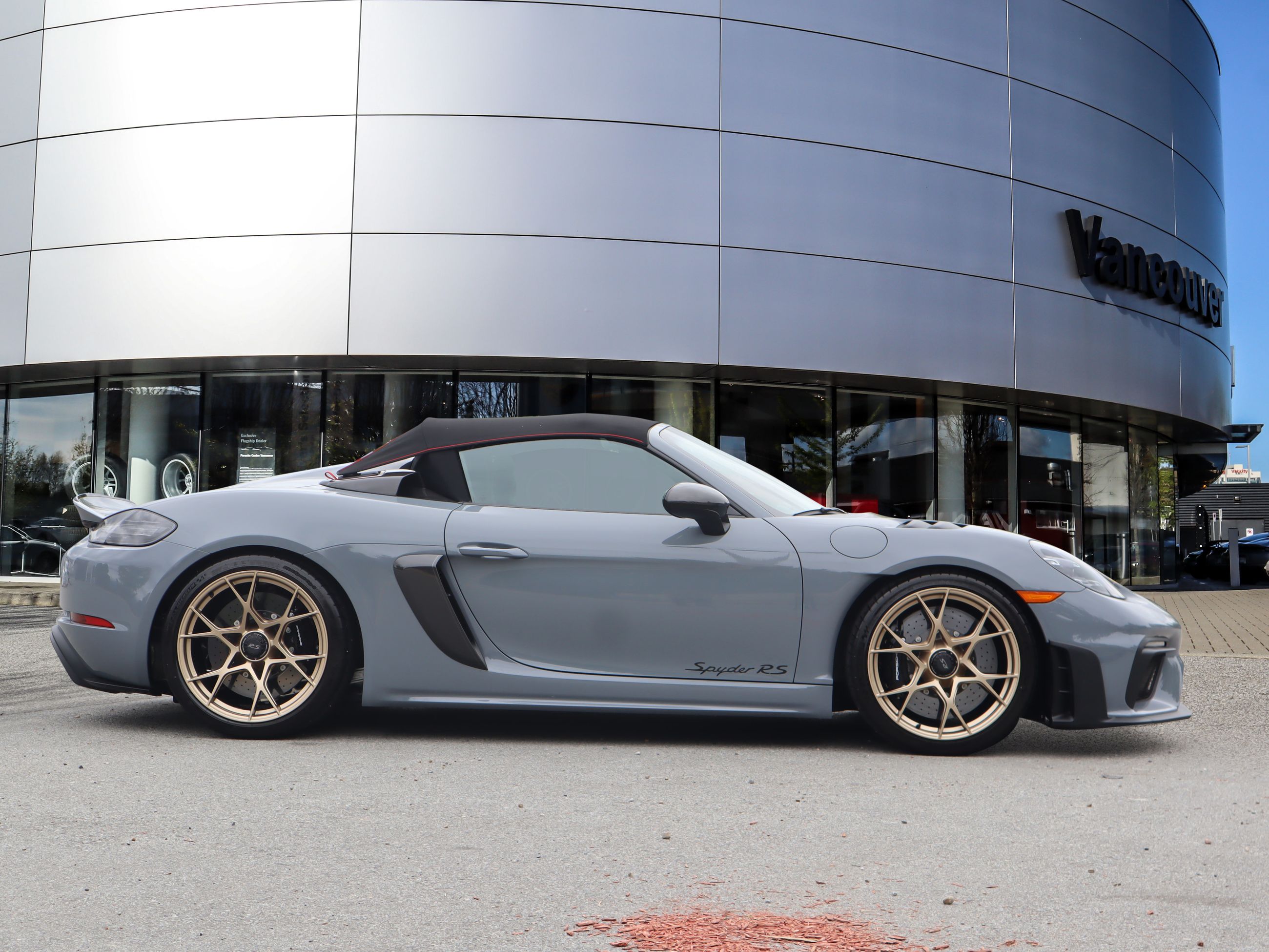 Porsche 718 Spyder  2024 à Vancouver, Colombie-Britannique