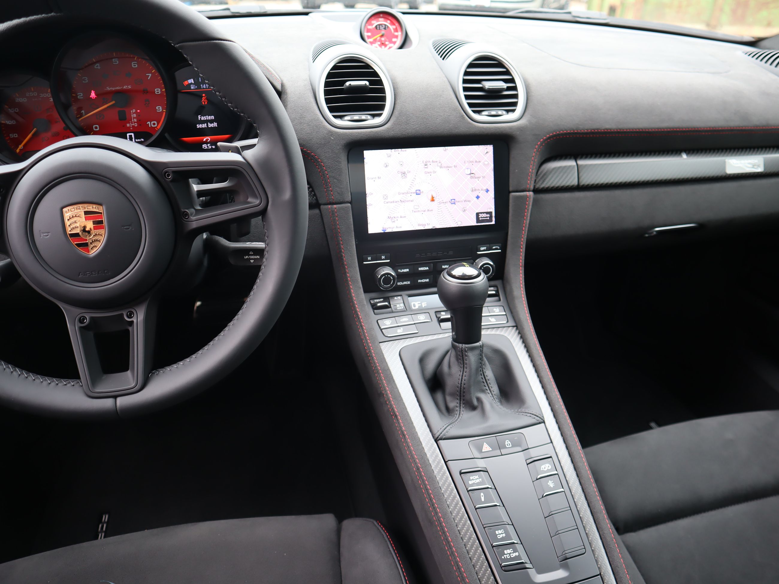 Porsche 718 Spyder  2024 à Vancouver, Colombie-Britannique