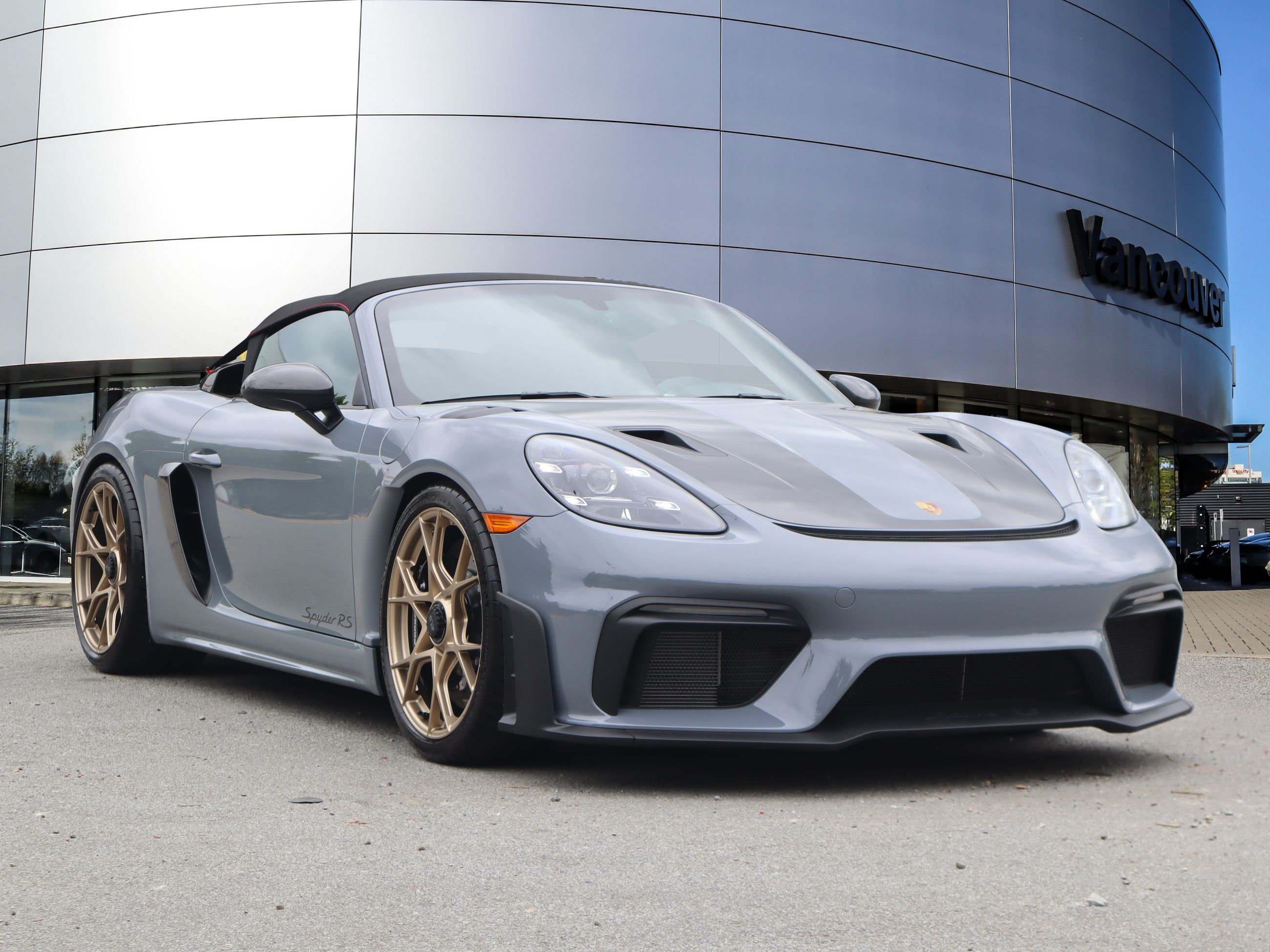 Porsche 718 Spyder  2024 à Vancouver, Colombie-Britannique