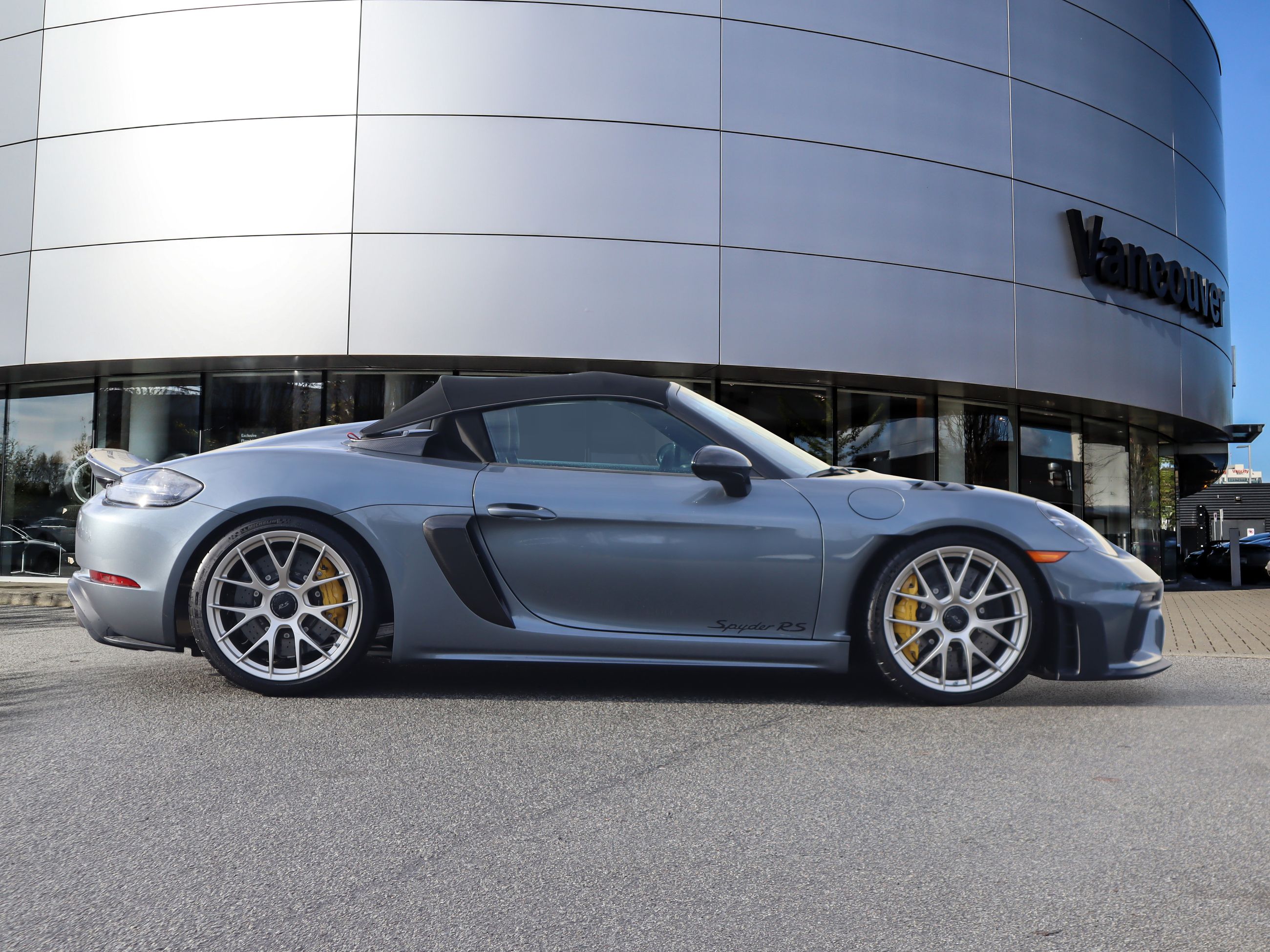 Porsche 718 Spyder  2024 à Vancouver, Colombie-Britannique