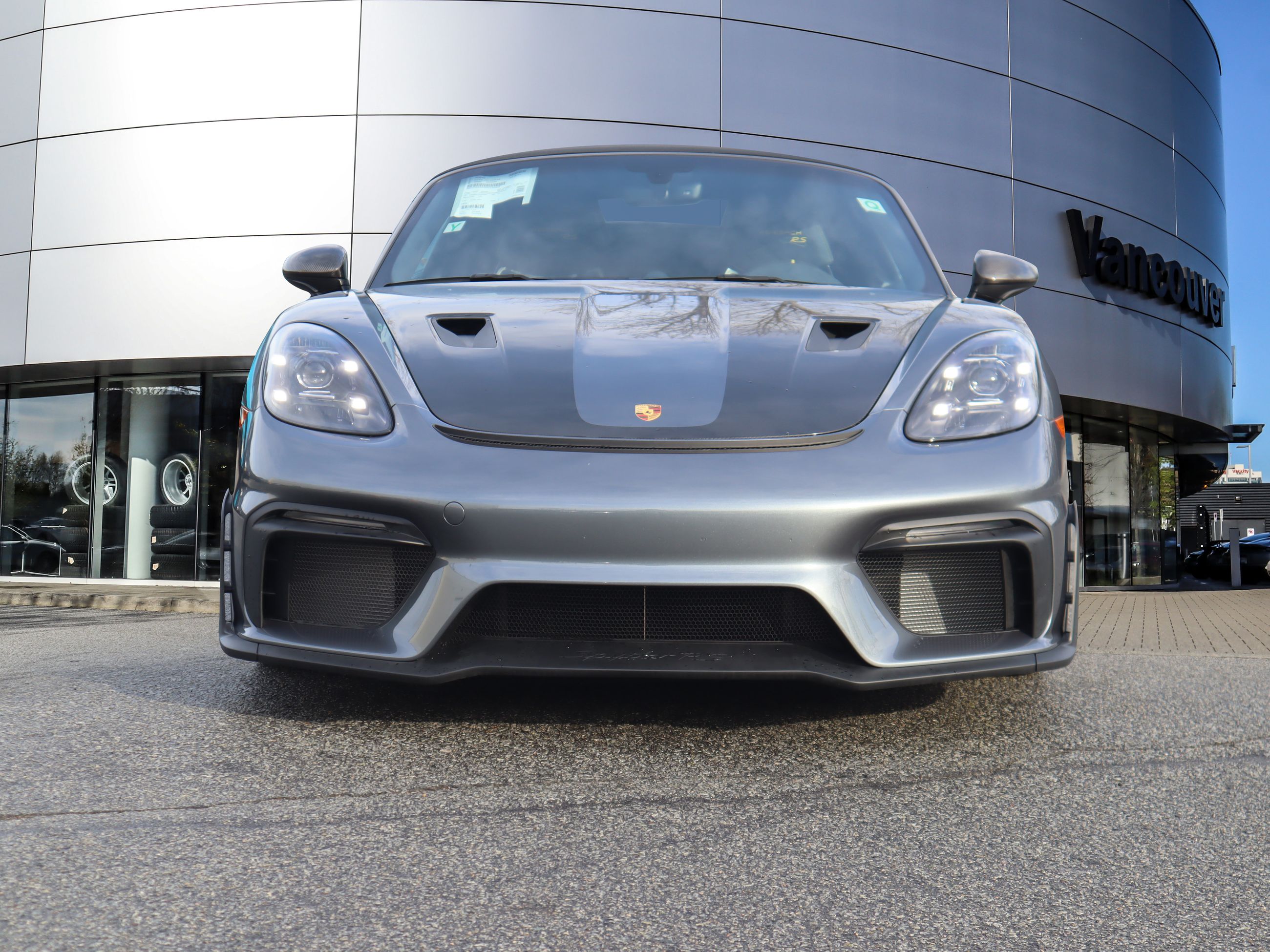 Porsche 718 Spyder  2024 à Vancouver, Colombie-Britannique