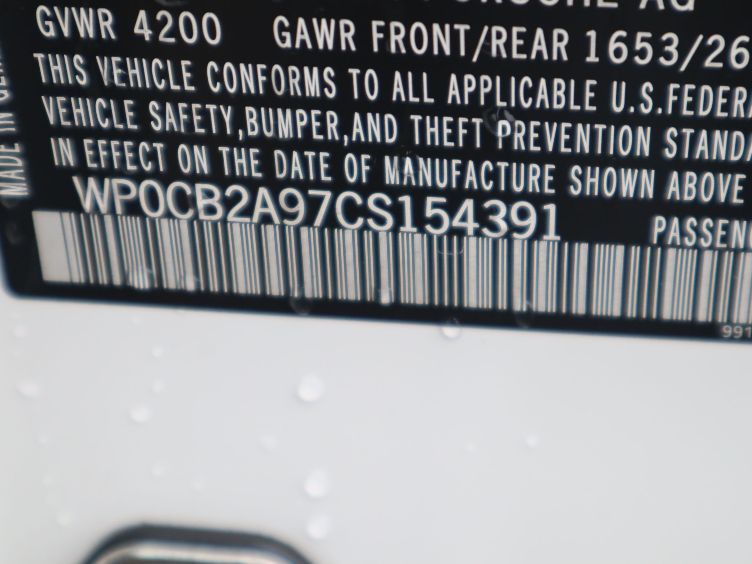 Porsche 911  2012 à Vancouver, Colombie-Britannique