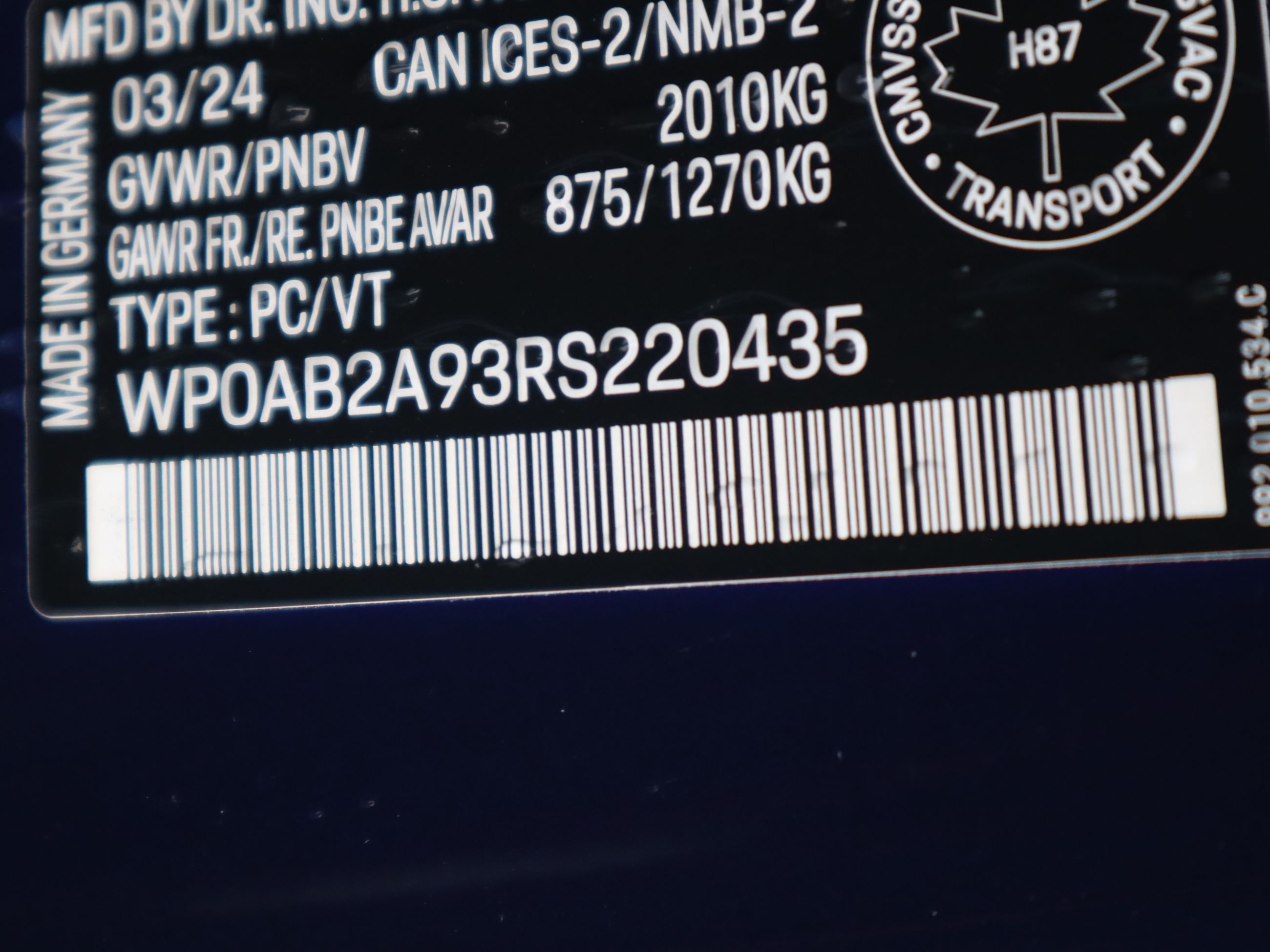 2024 Porsche 911 in Vancouver, British Columbia