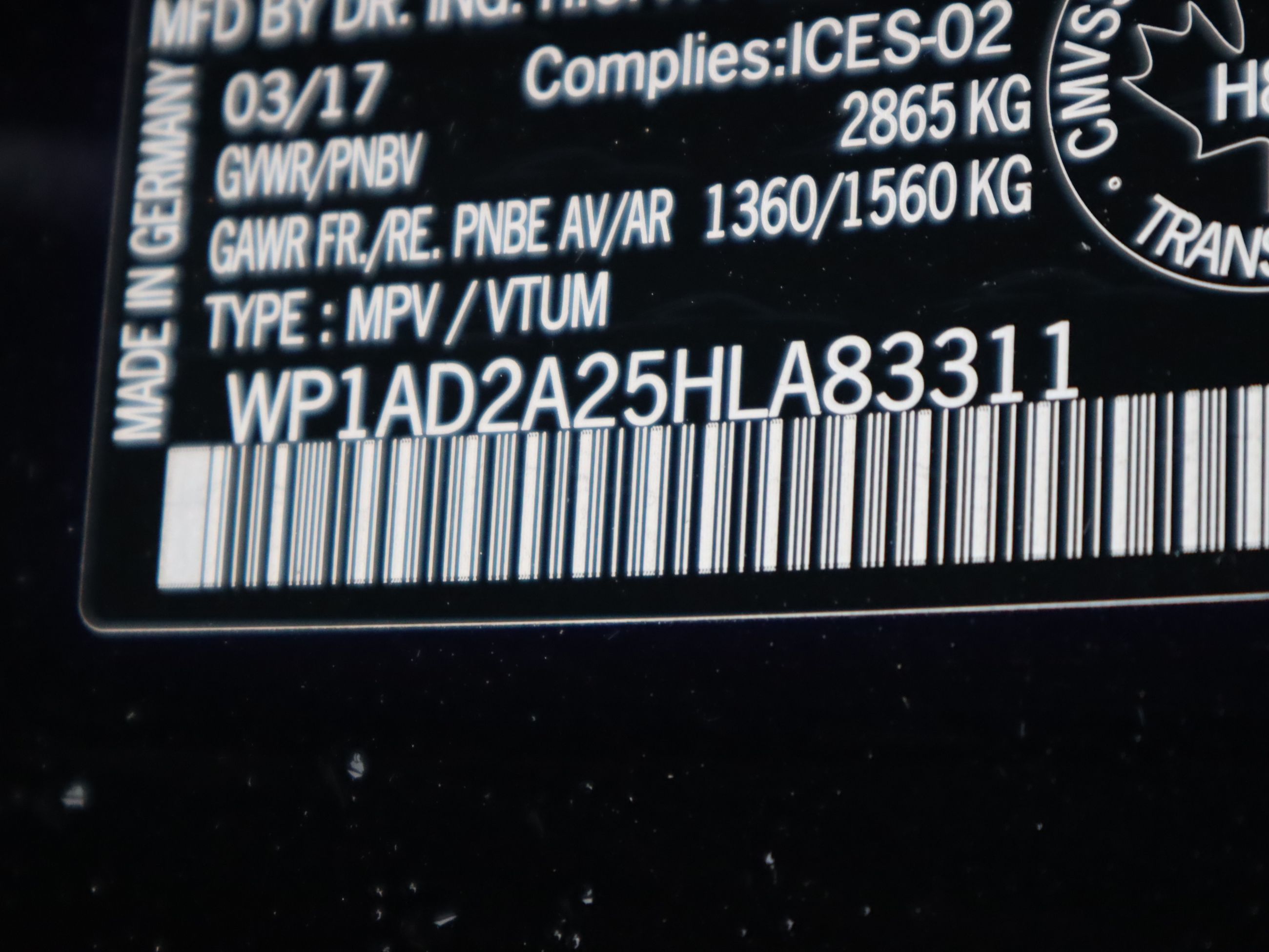 2017 Porsche Cayenne in Vancouver, British Columbia