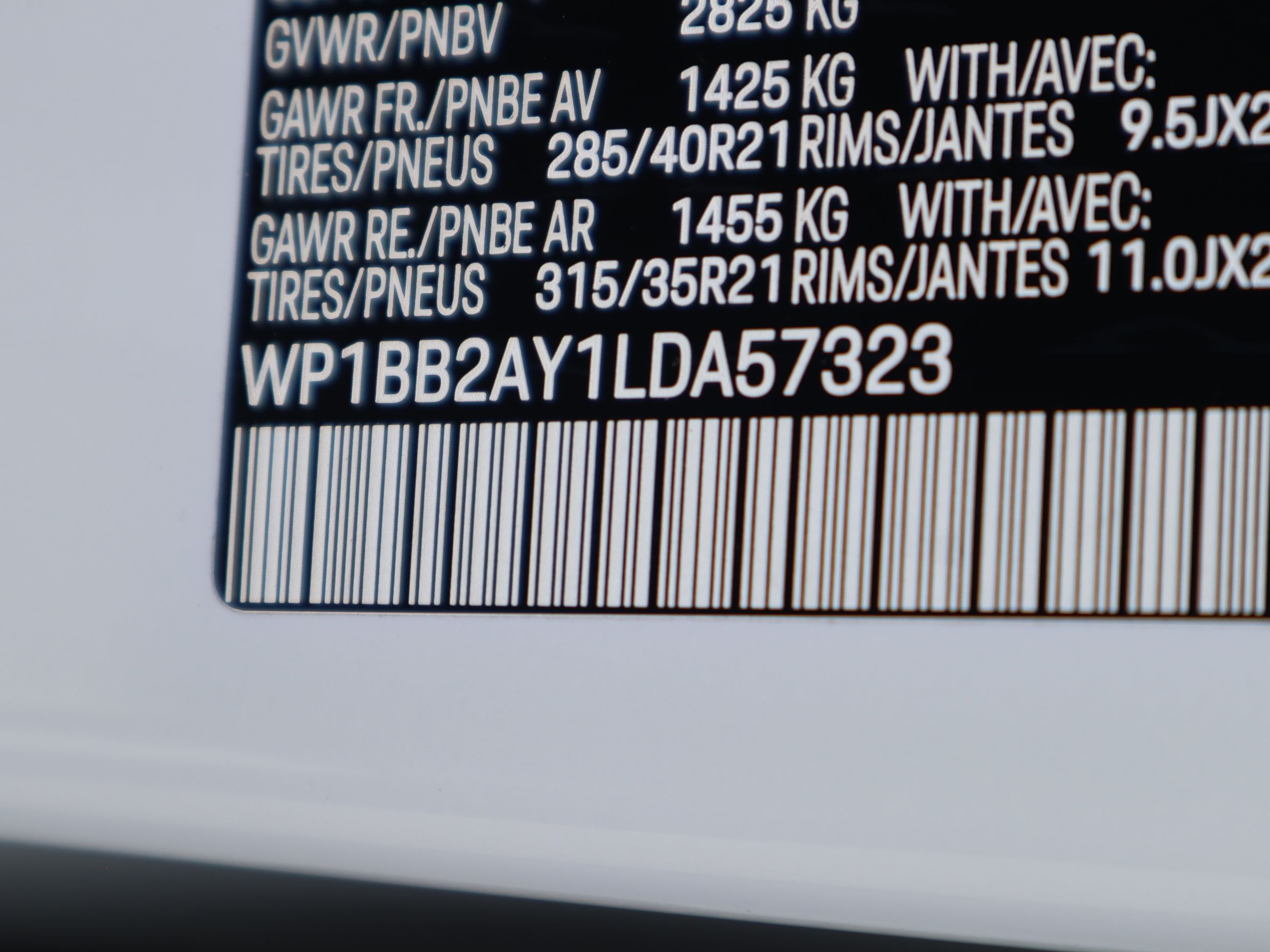 Porsche Cayenne  2020 à Vancouver, Colombie-Britannique
