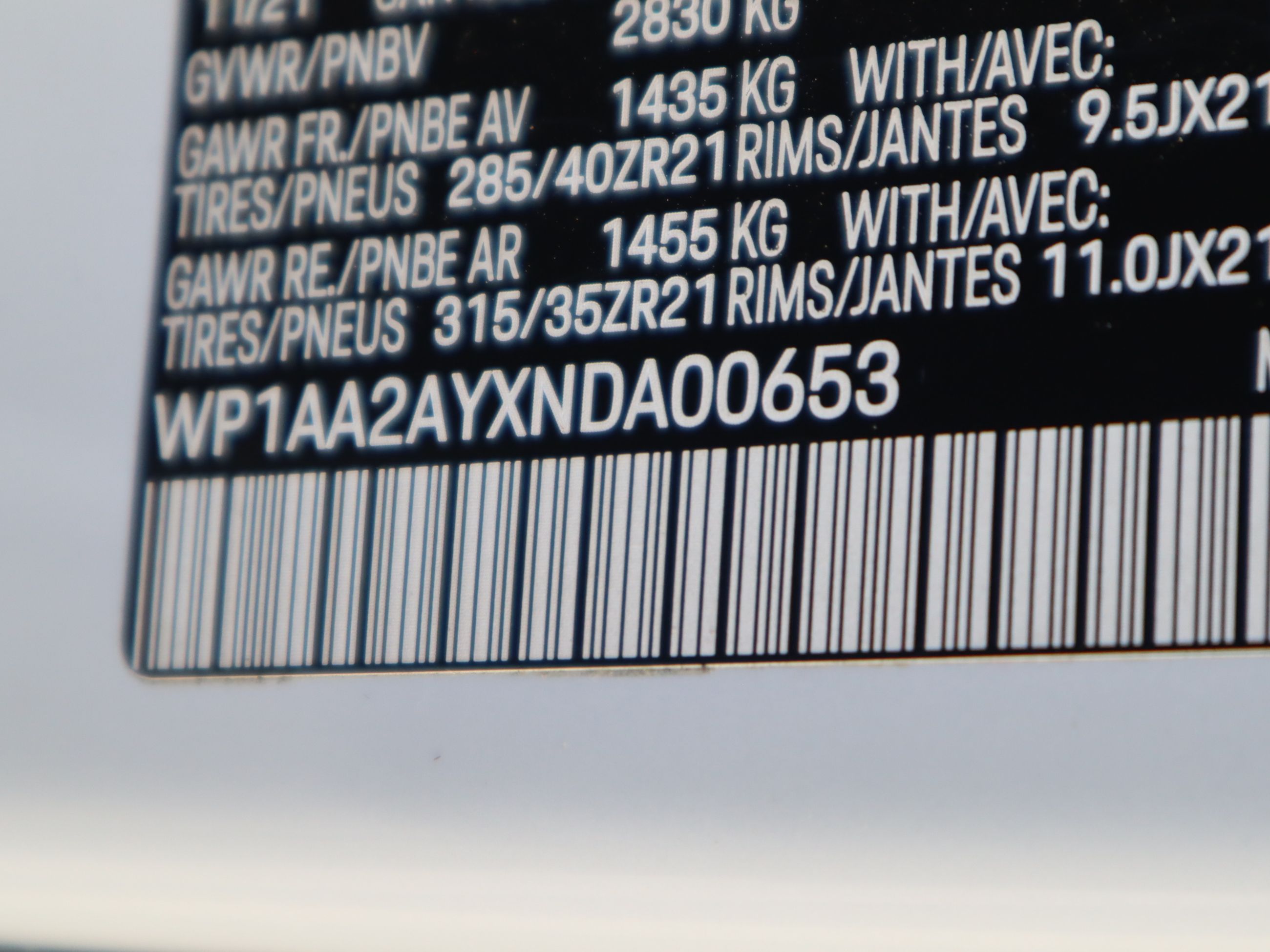 2022 Porsche Cayenne in Vancouver, British Columbia