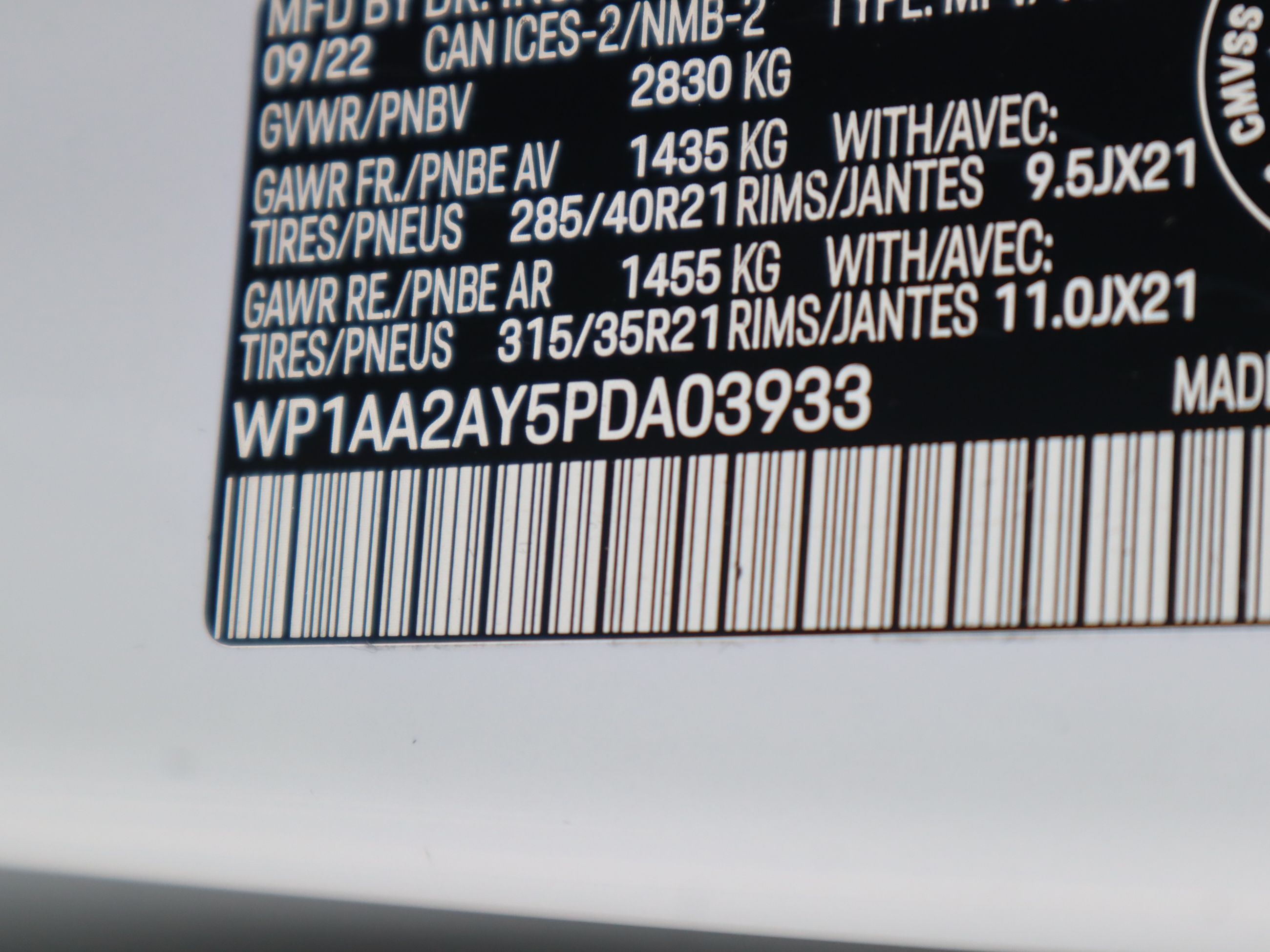 2023 Porsche Cayenne in Vancouver, British Columbia