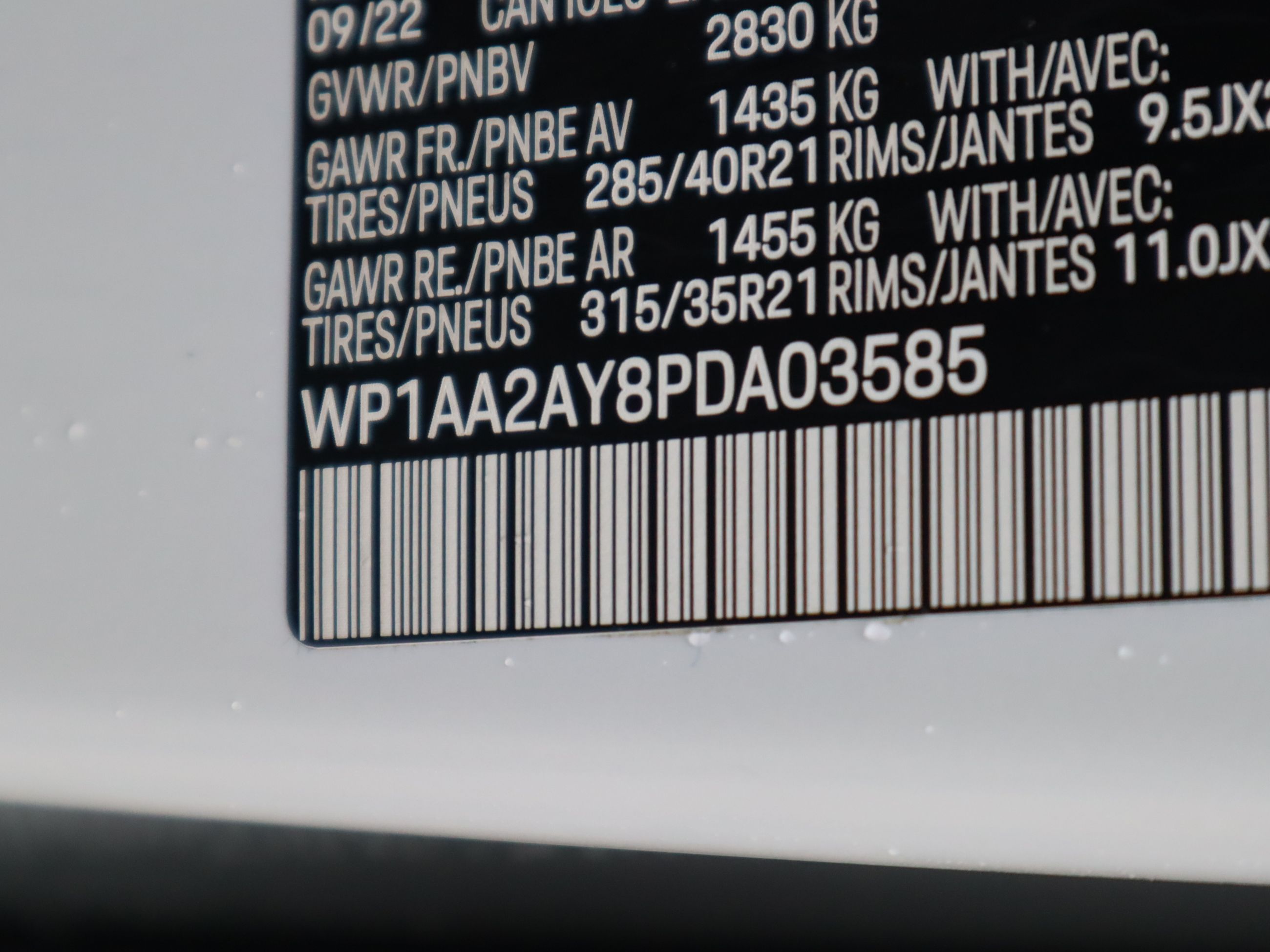 Porsche Cayenne  2023 à Vancouver, Colombie-Britannique