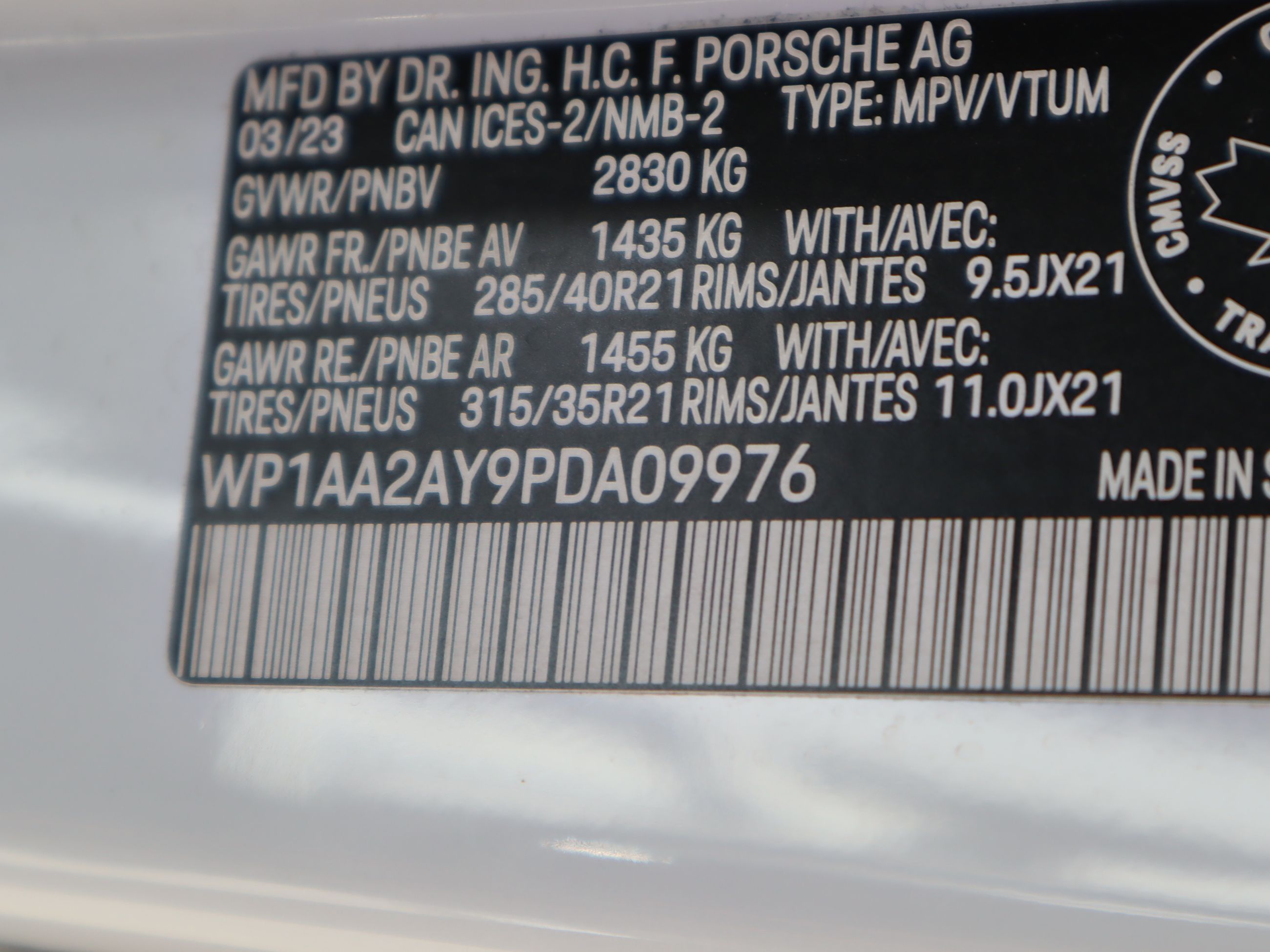 2023 Porsche Cayenne in Vancouver, British Columbia