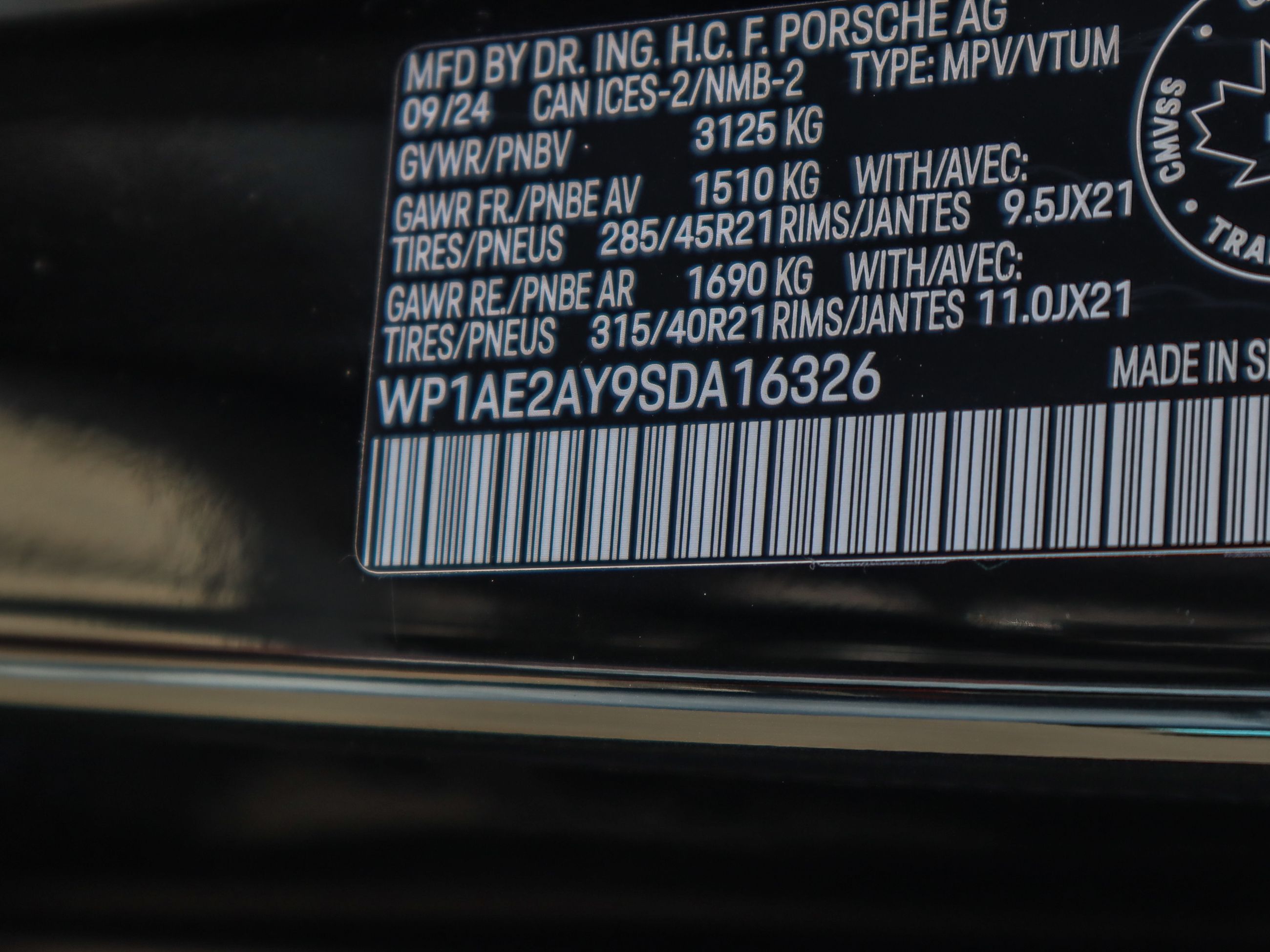 Porsche Cayenne  2025 à Vancouver, Colombie-Britannique