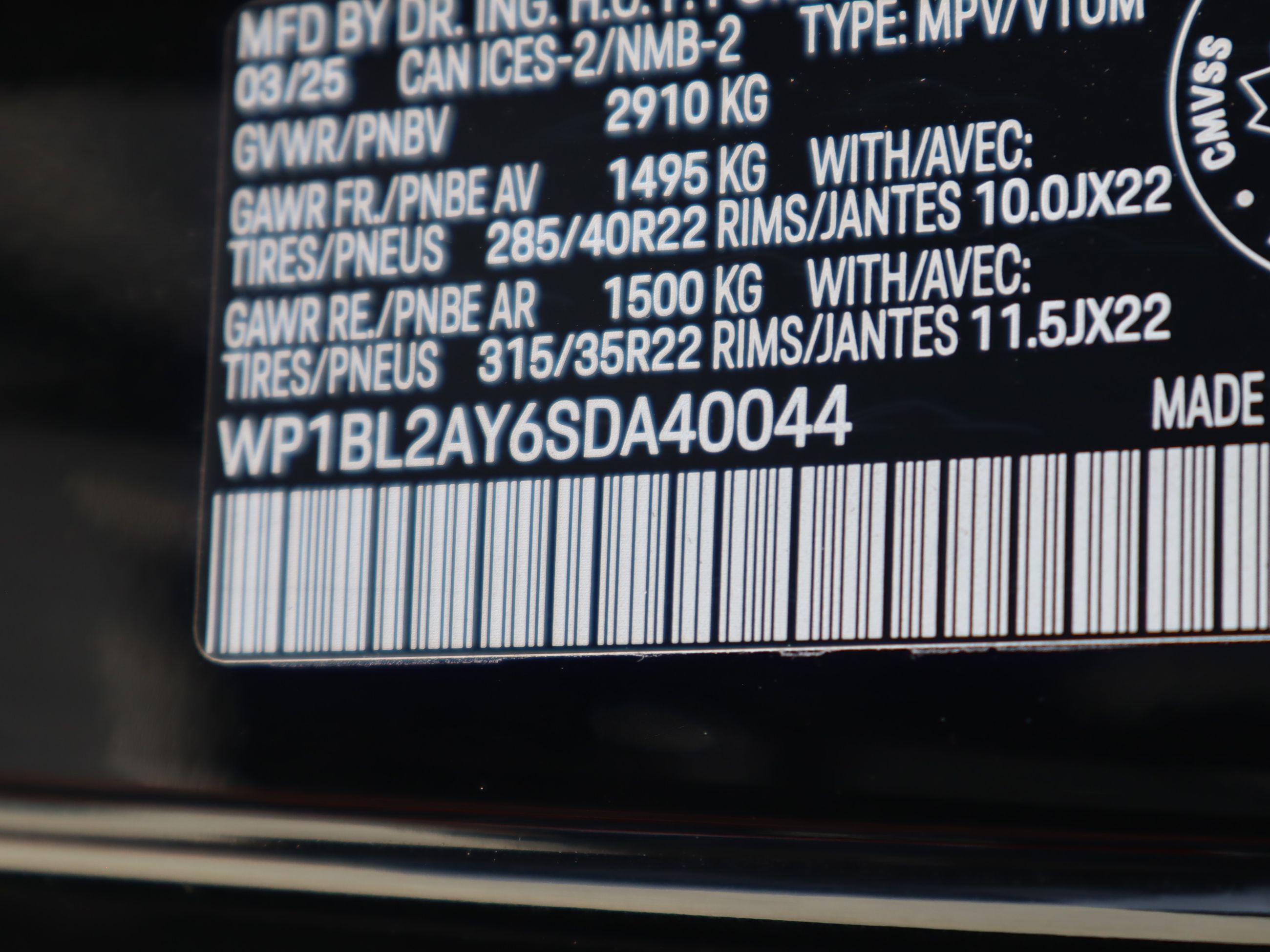 2025 Porsche Cayenne in Vancouver, British Columbia