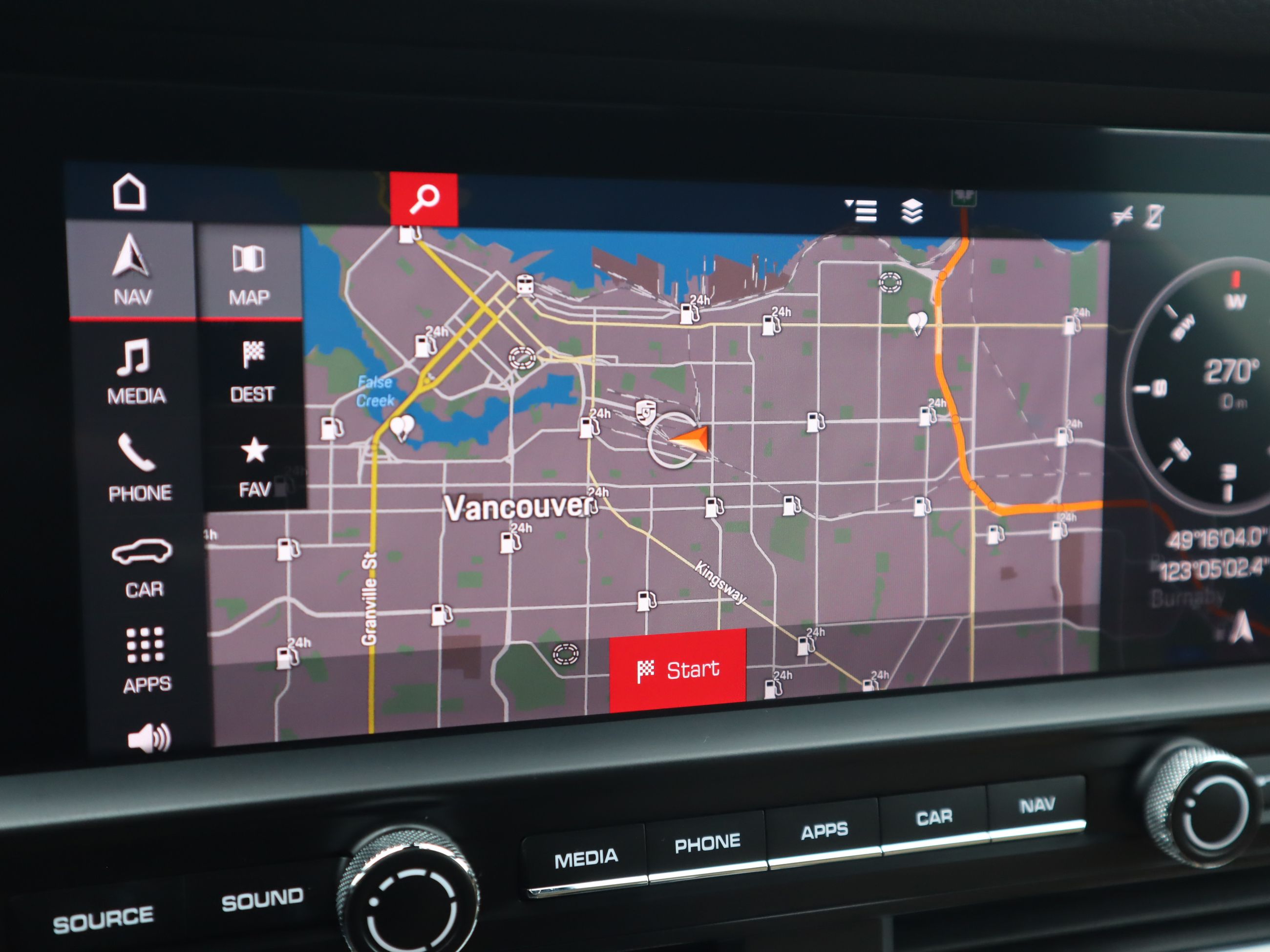 Porsche Macan  2019 à Vancouver, Colombie-Britannique