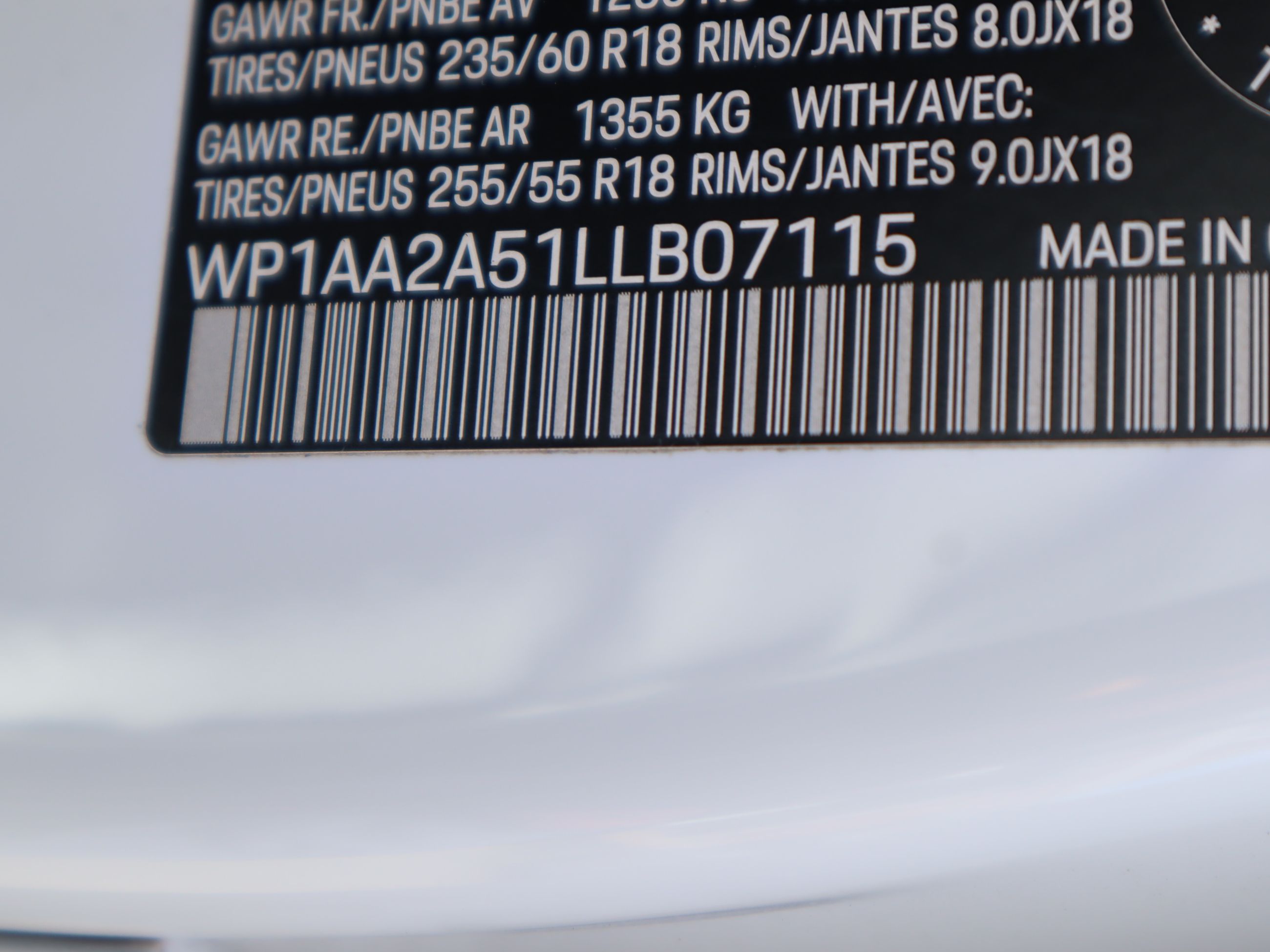 Porsche Macan  2020 à Vancouver, Colombie-Britannique