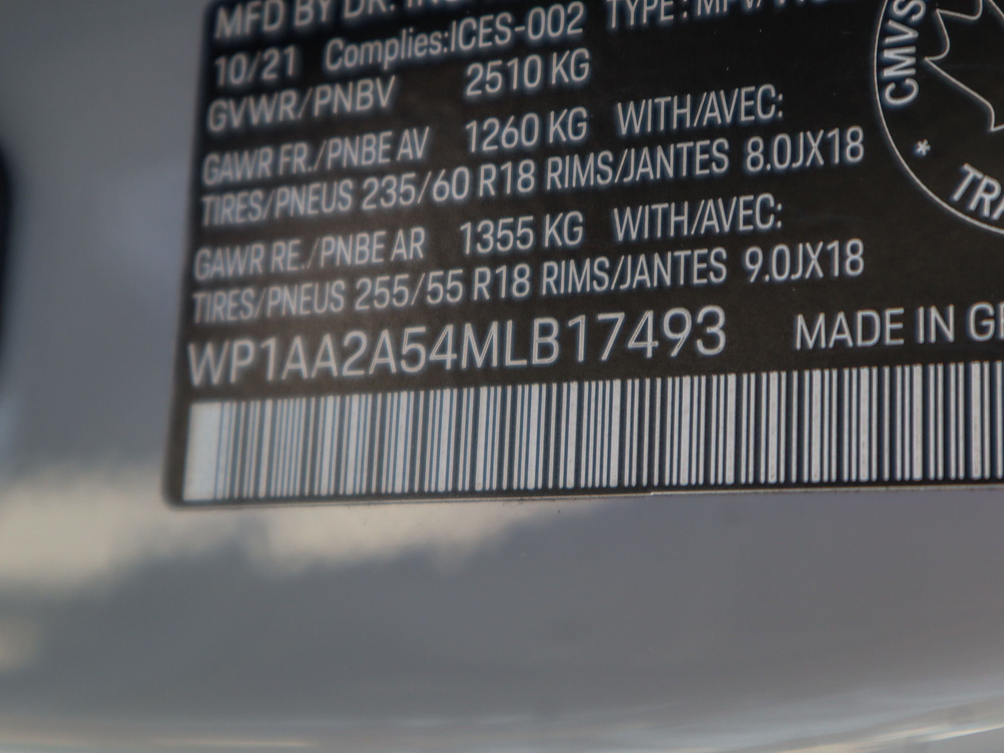 Porsche Macan  2021 à Vancouver, Colombie-Britannique